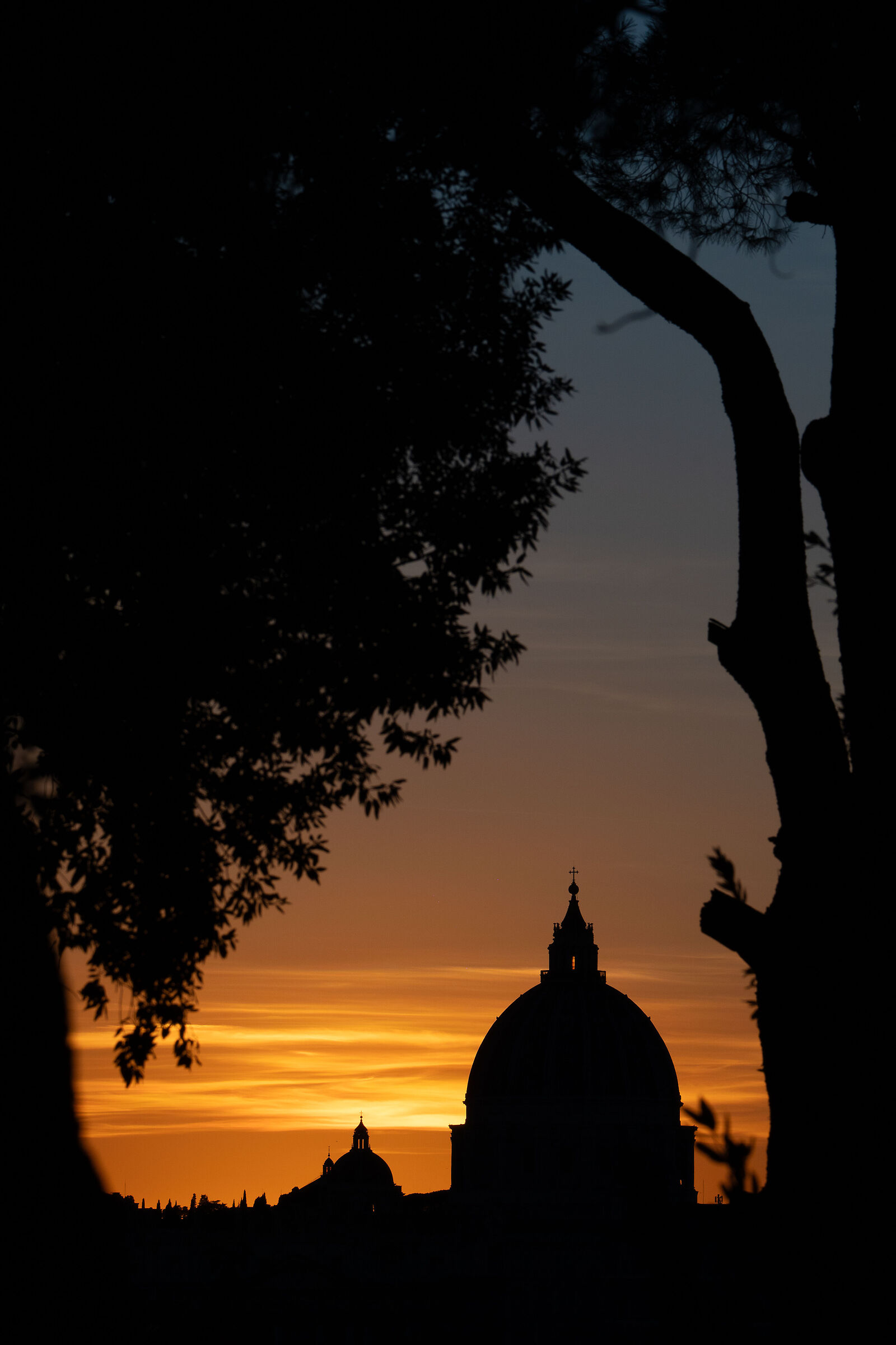 Tramonto sulla cupola...