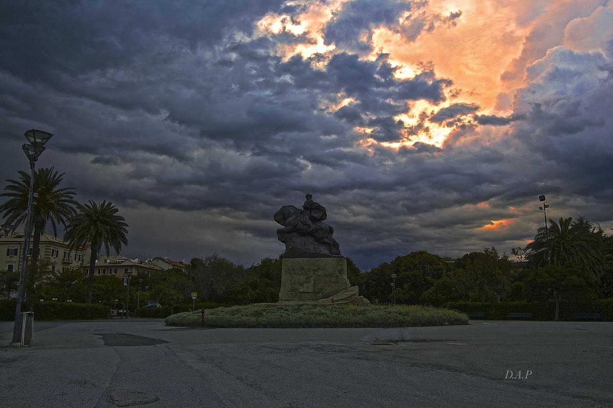 Savona piazzale Eroe dei due mondi