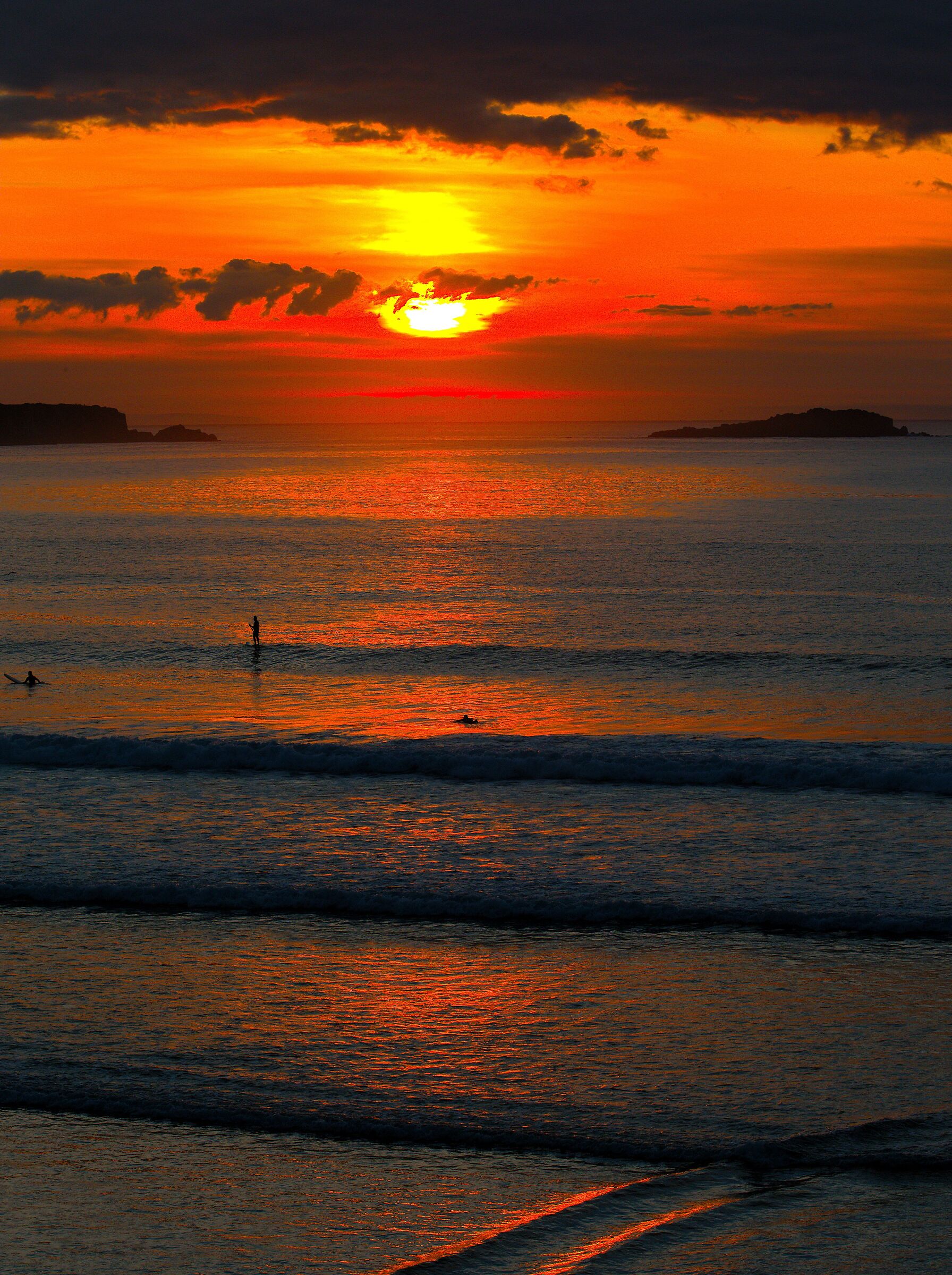 Solpor de novembro na Galiza