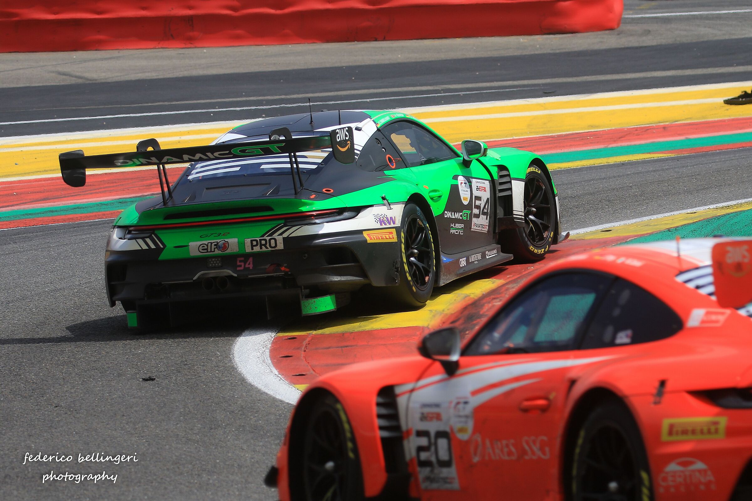 end of lap Spa
