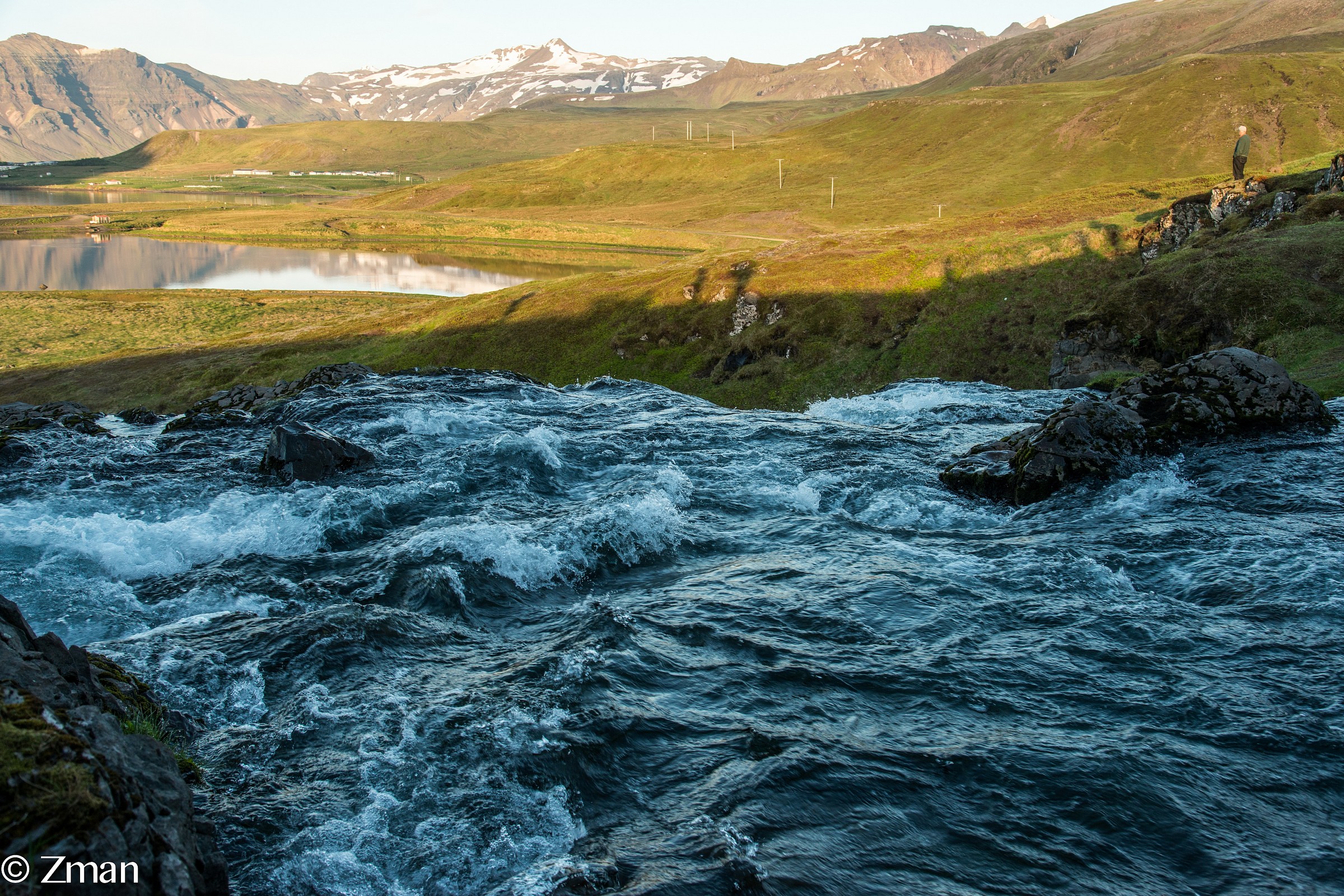 Dashing Water down The Foss