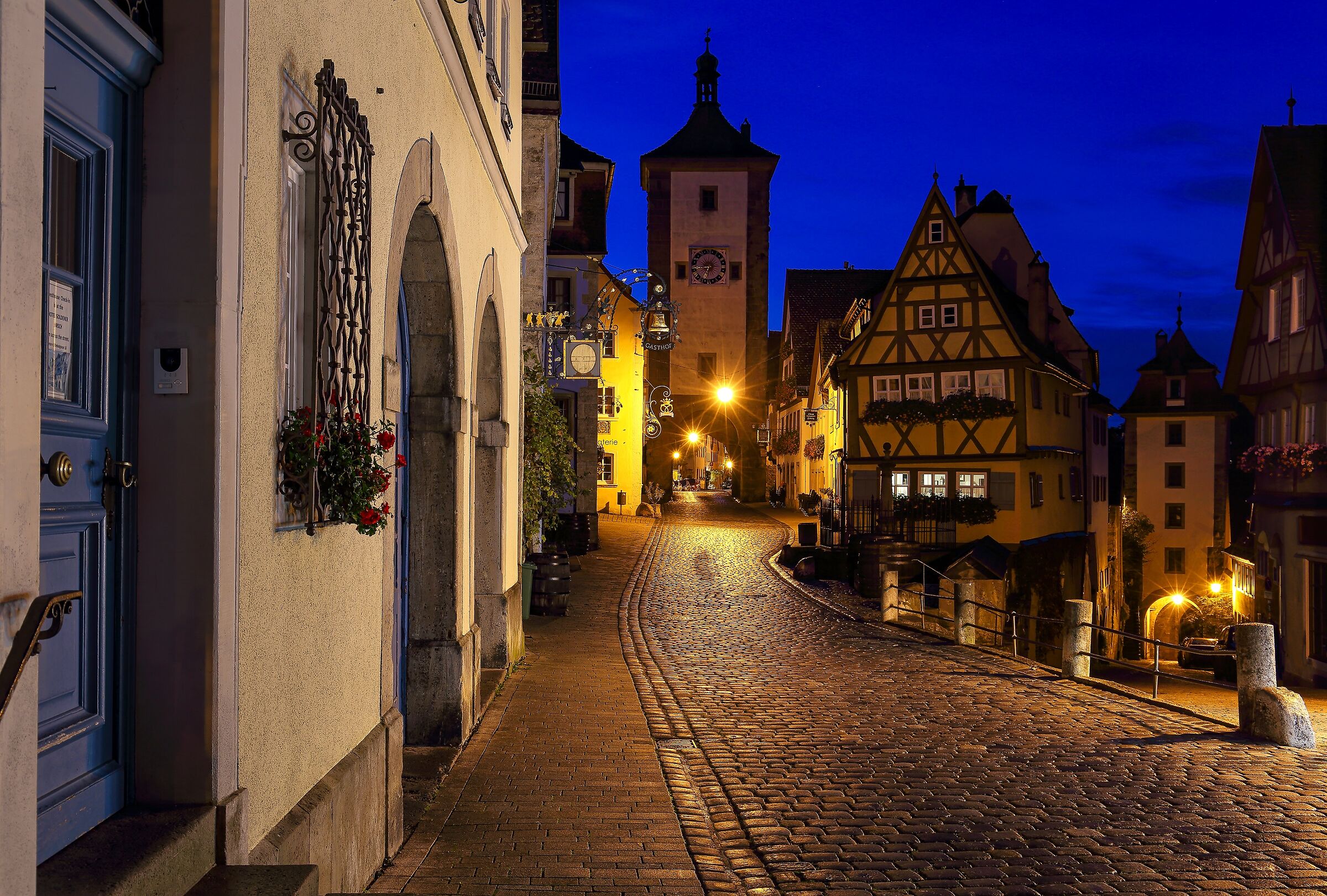 Sunrise in Rothenburg