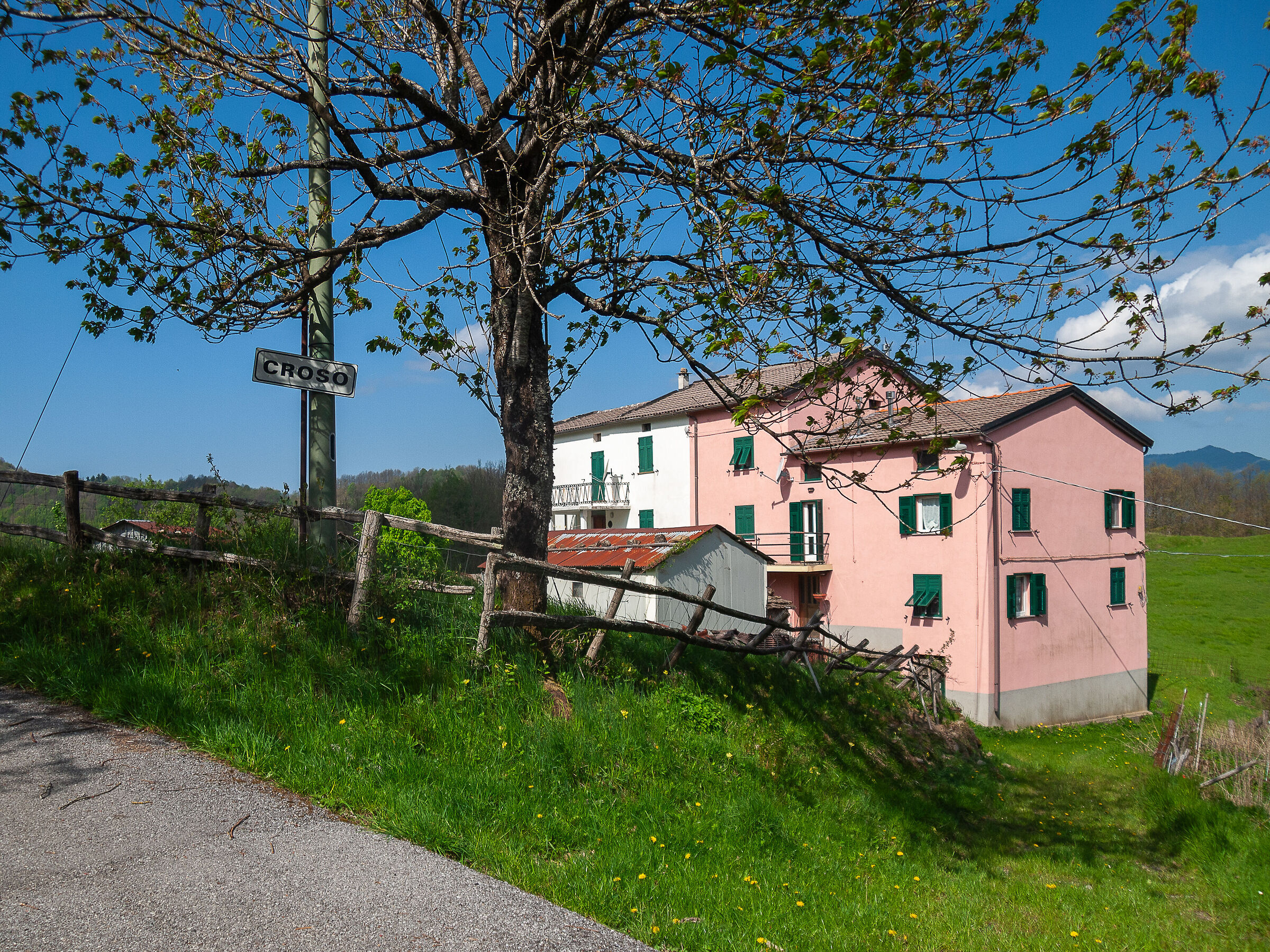 Croso, a hamlet of Montebruno