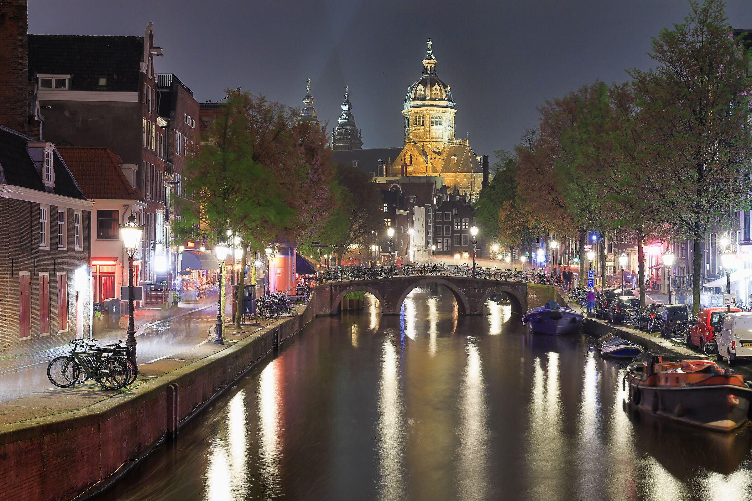 The light rain of Amsterdam