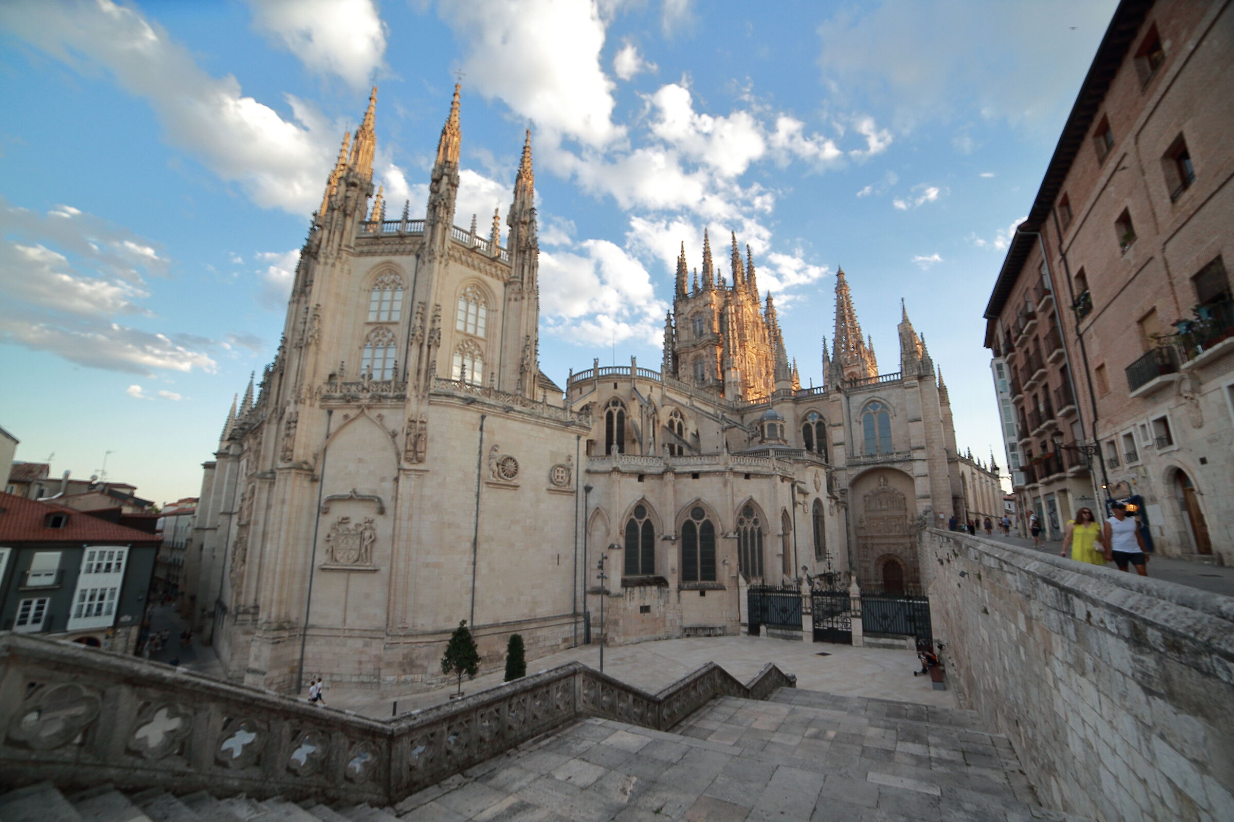 exterior de la Catedral de Burgos.
