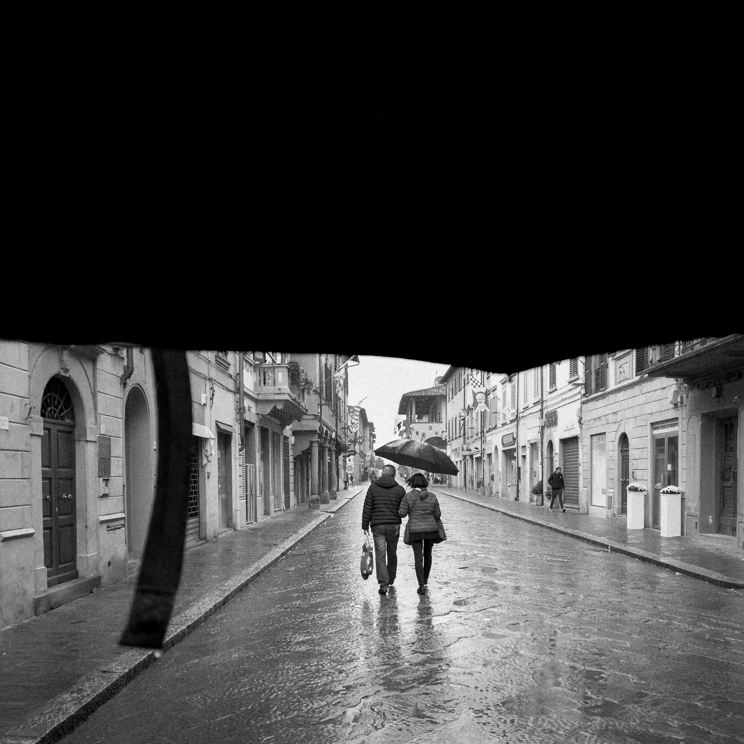 Under the umbrella