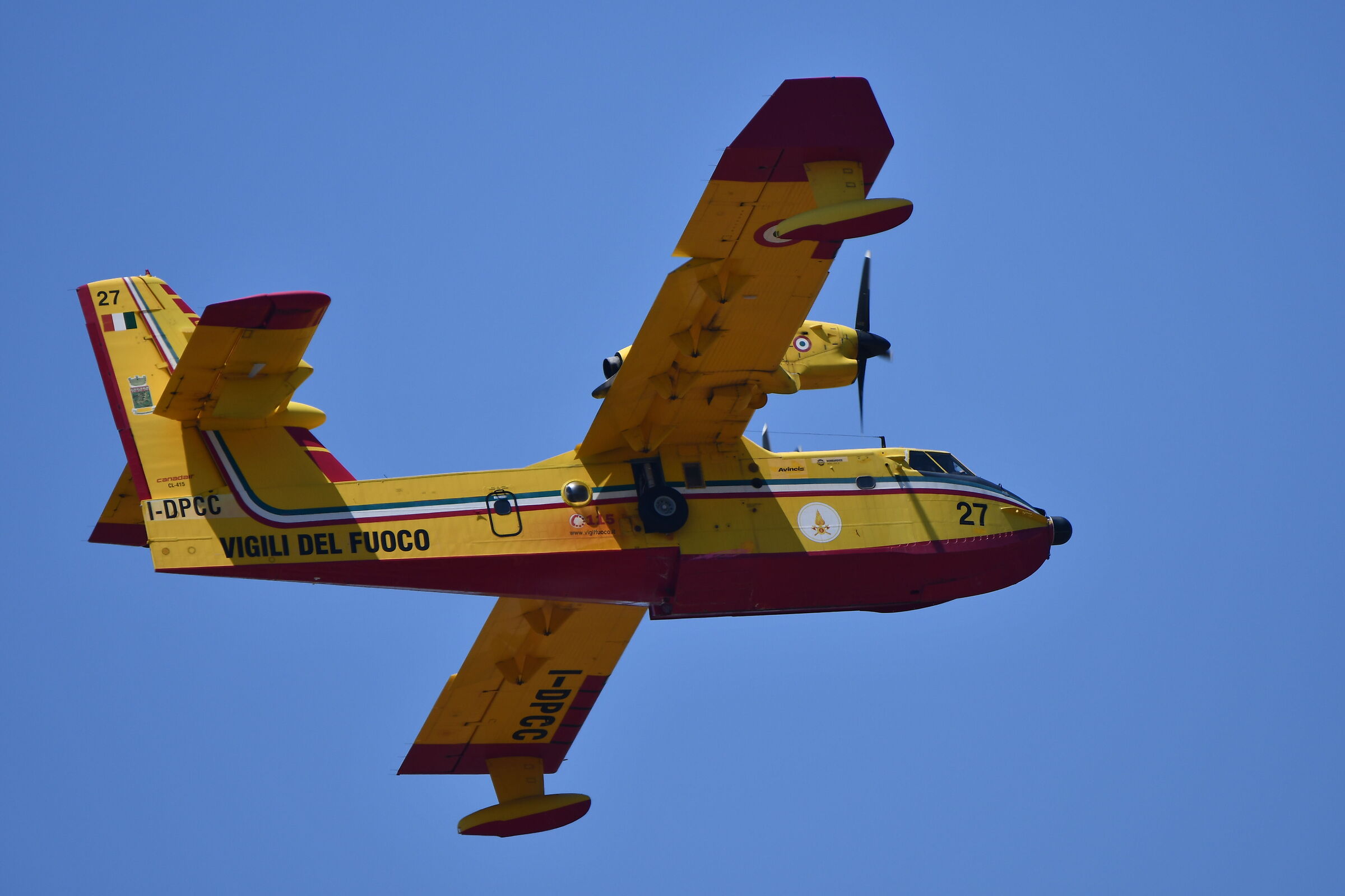 Firefighting in action - South Sardinia