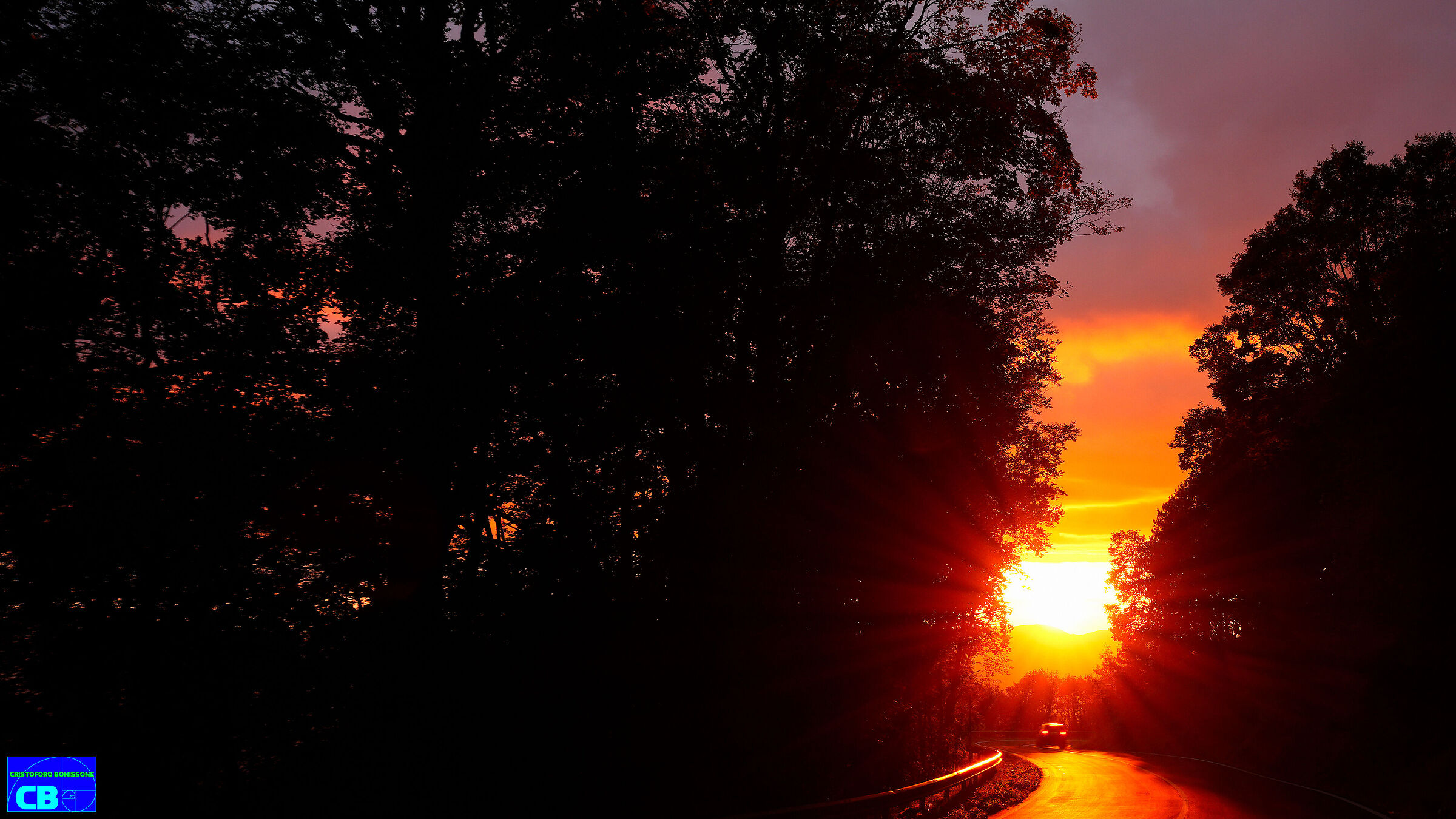 Vista del Tramonto (Post con IrfanView - No Camera raw)