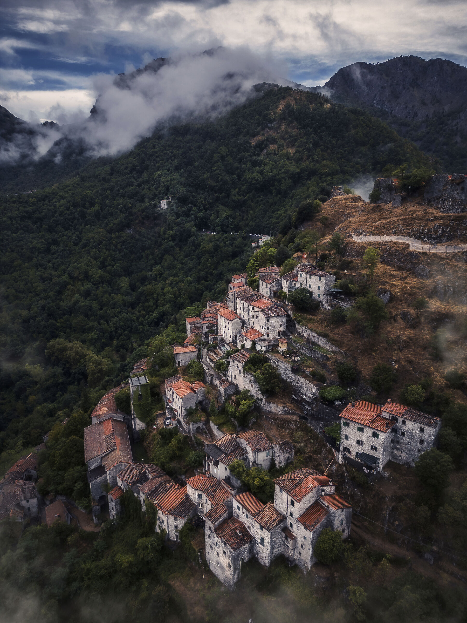 Pike from above - Tuscany