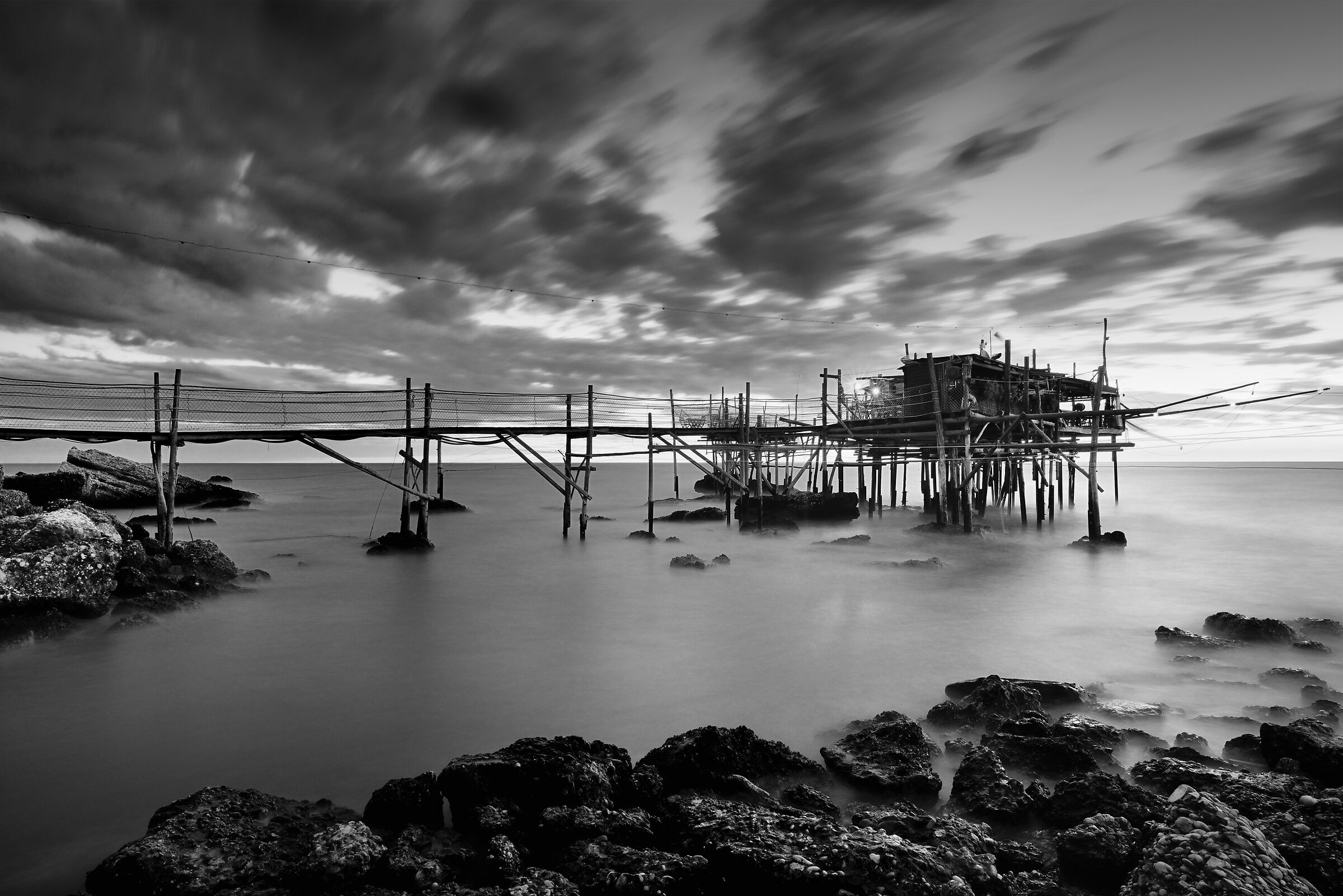 Alba al trabocco Punta Cavalluccio