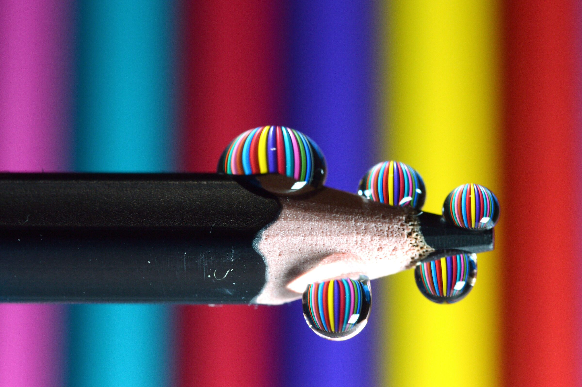 Water Drop Refraction