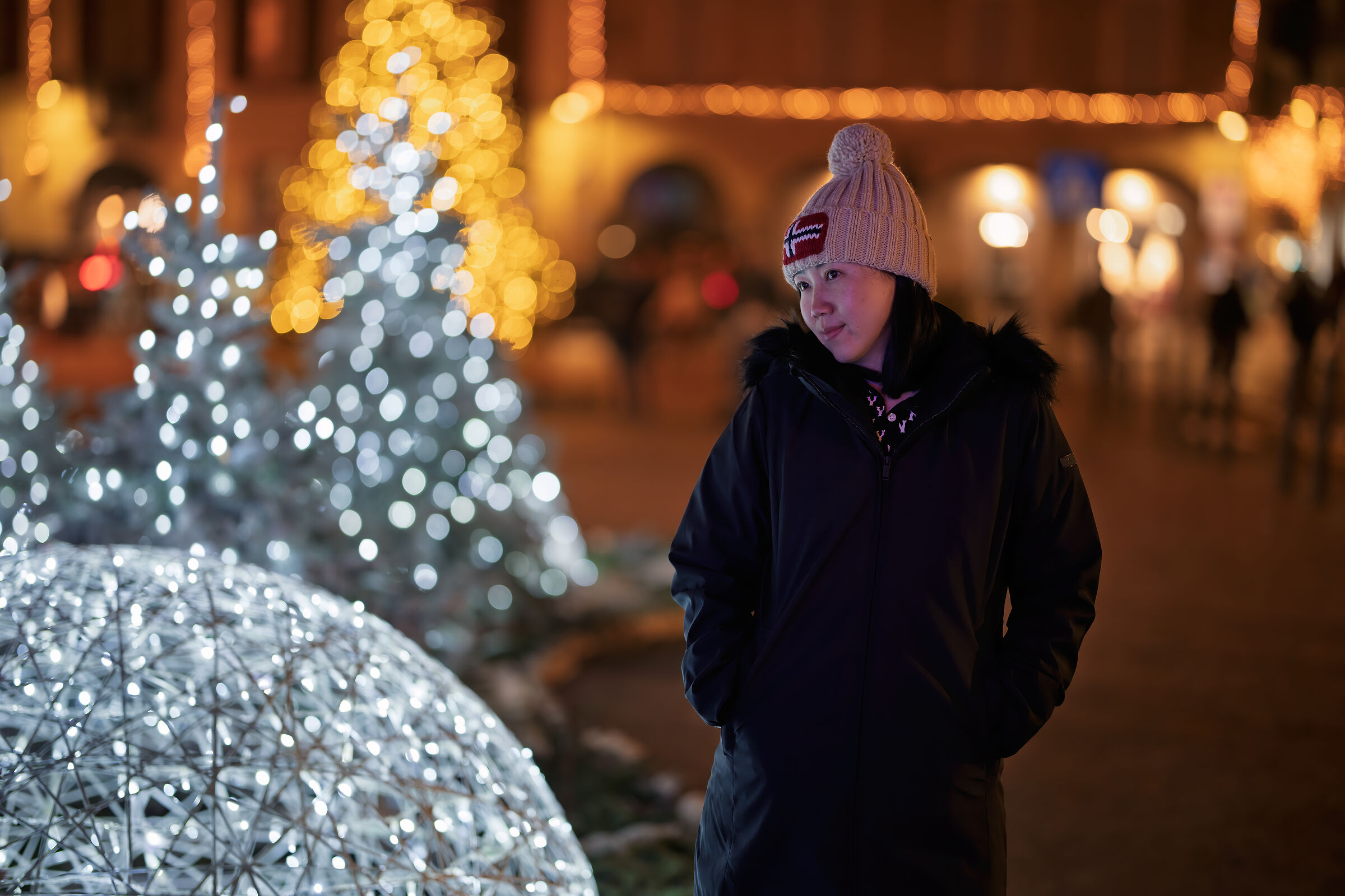 Piazza del Popolo, Christmas air