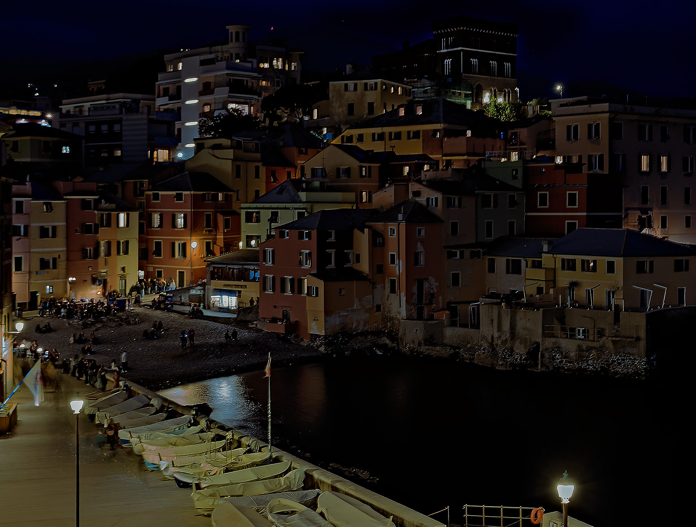 Night Boccadasse