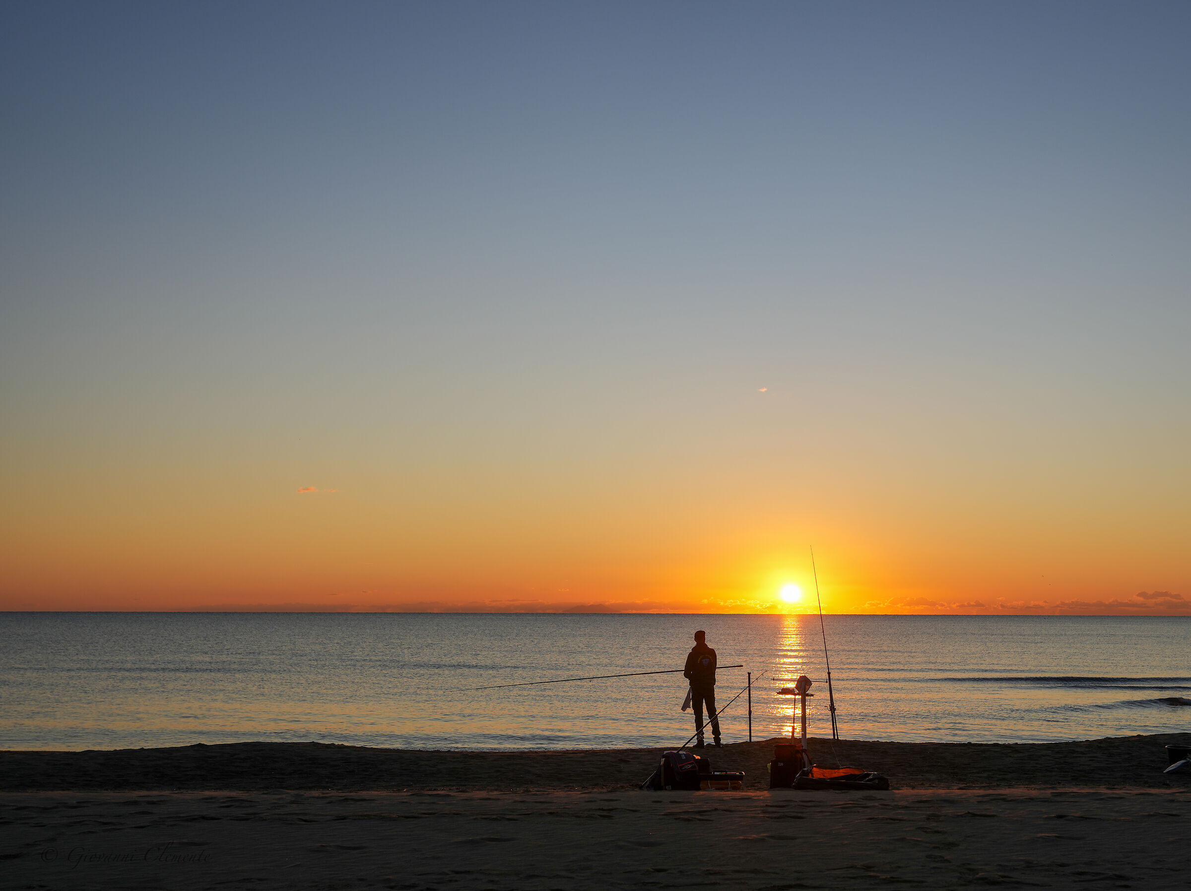 Sunset in Maremma