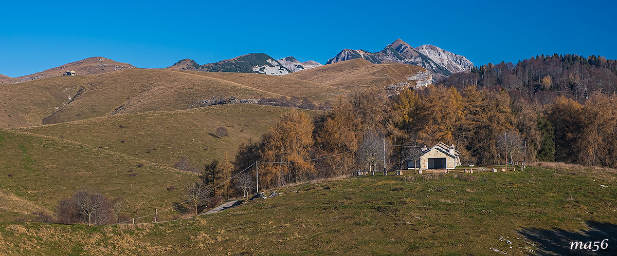 Alpine huts in Lessinia