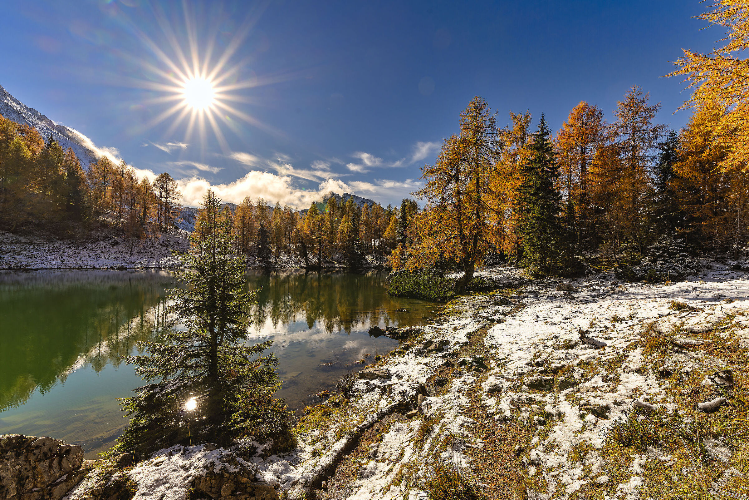 Autumn at the Bordaglia pond