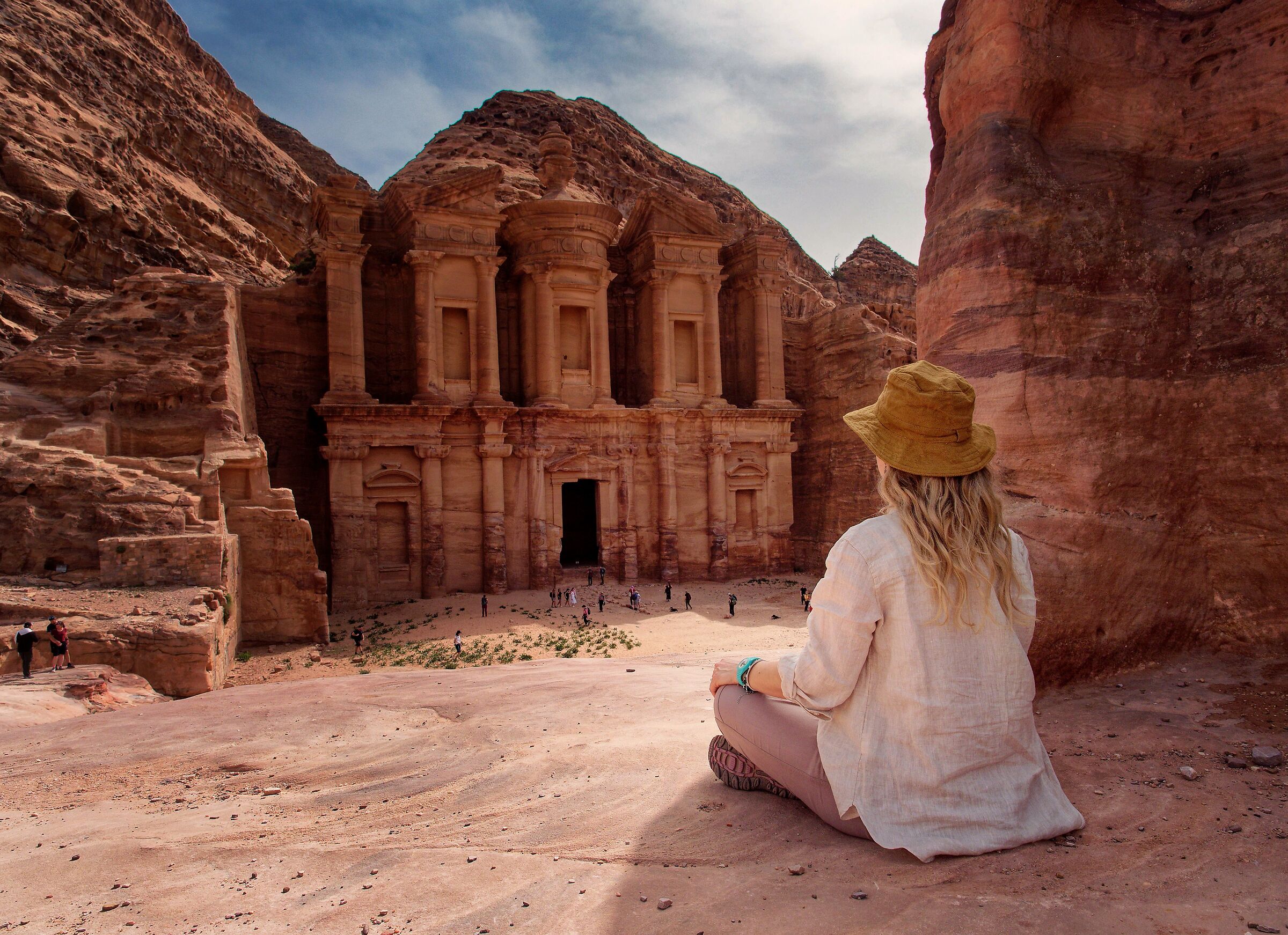 Indian Wife in Petra