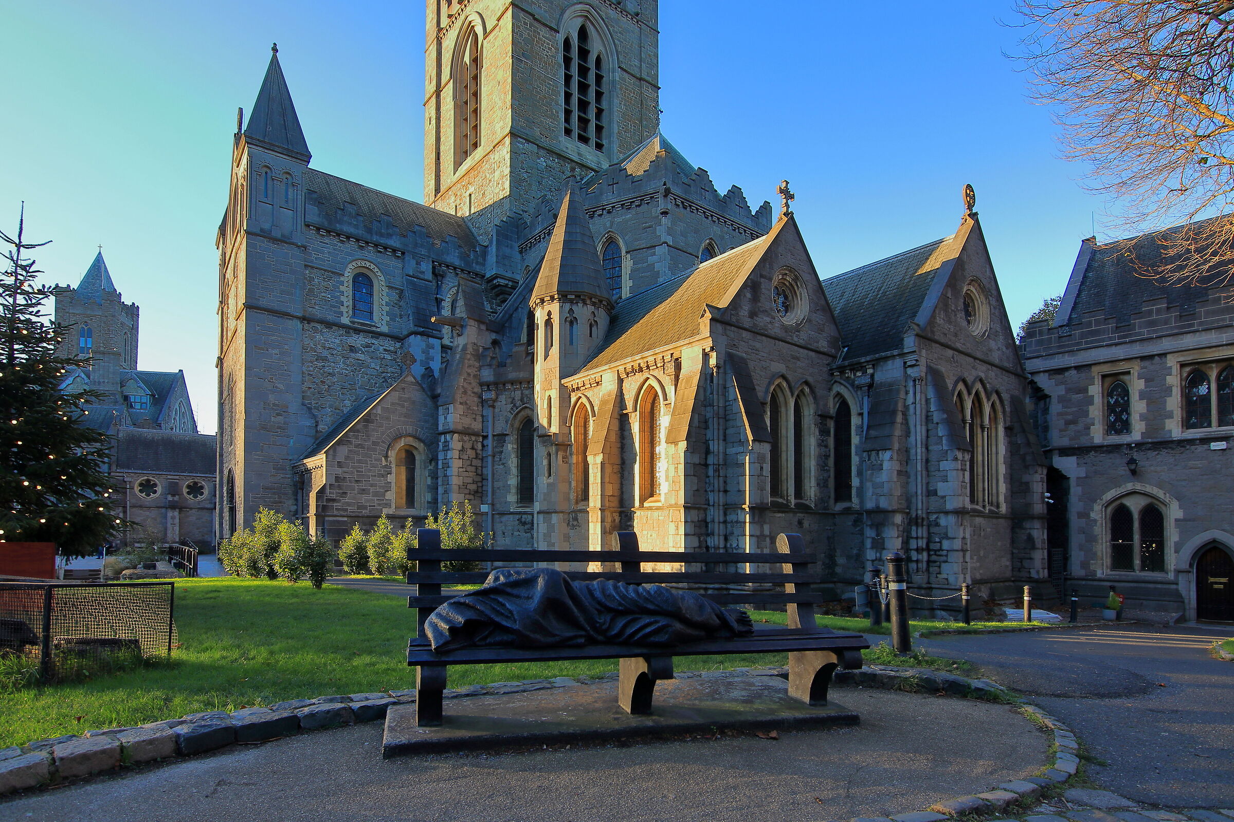 Homeless Jesus Statue