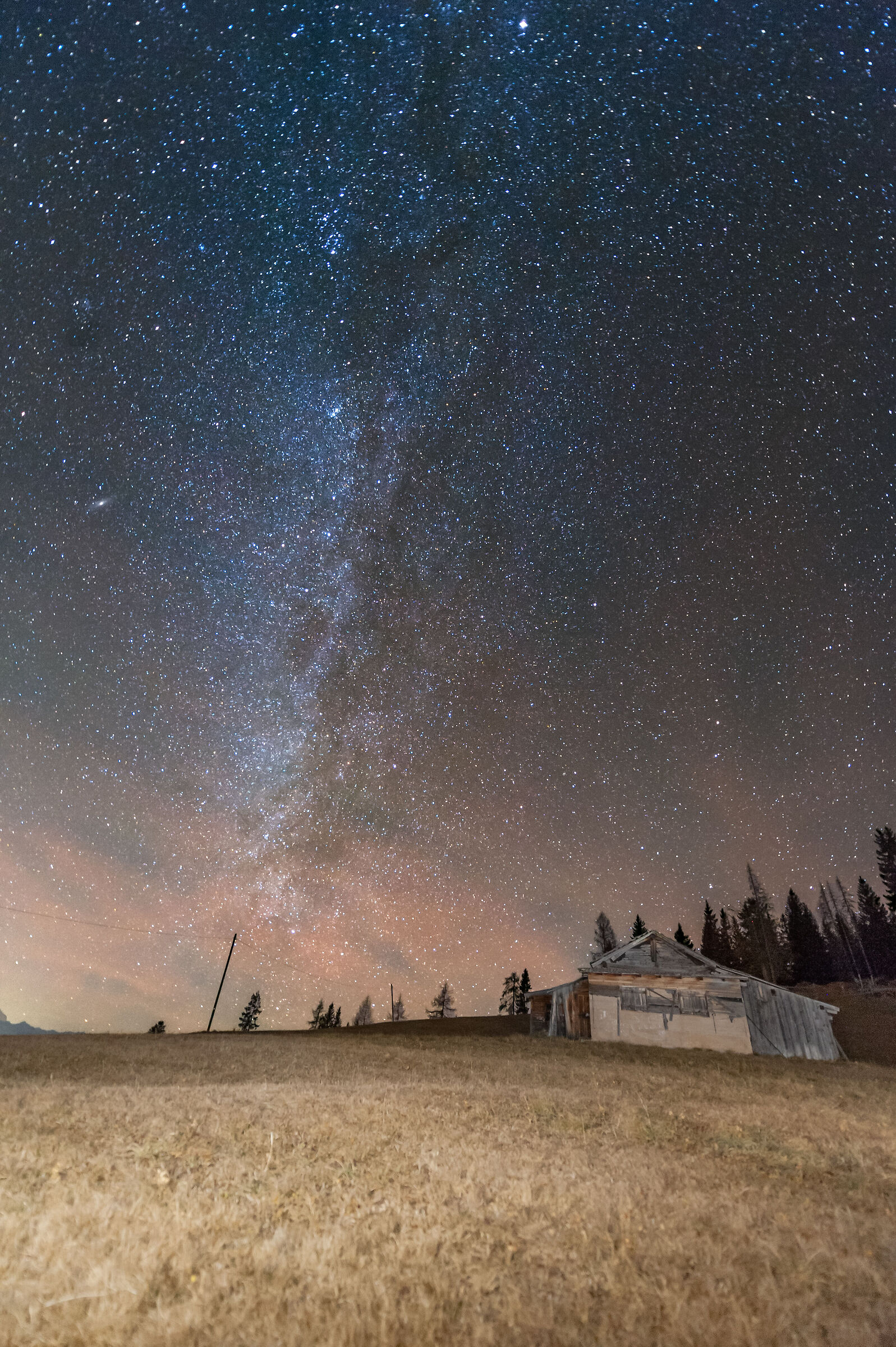 Via lattea al Catinaccio