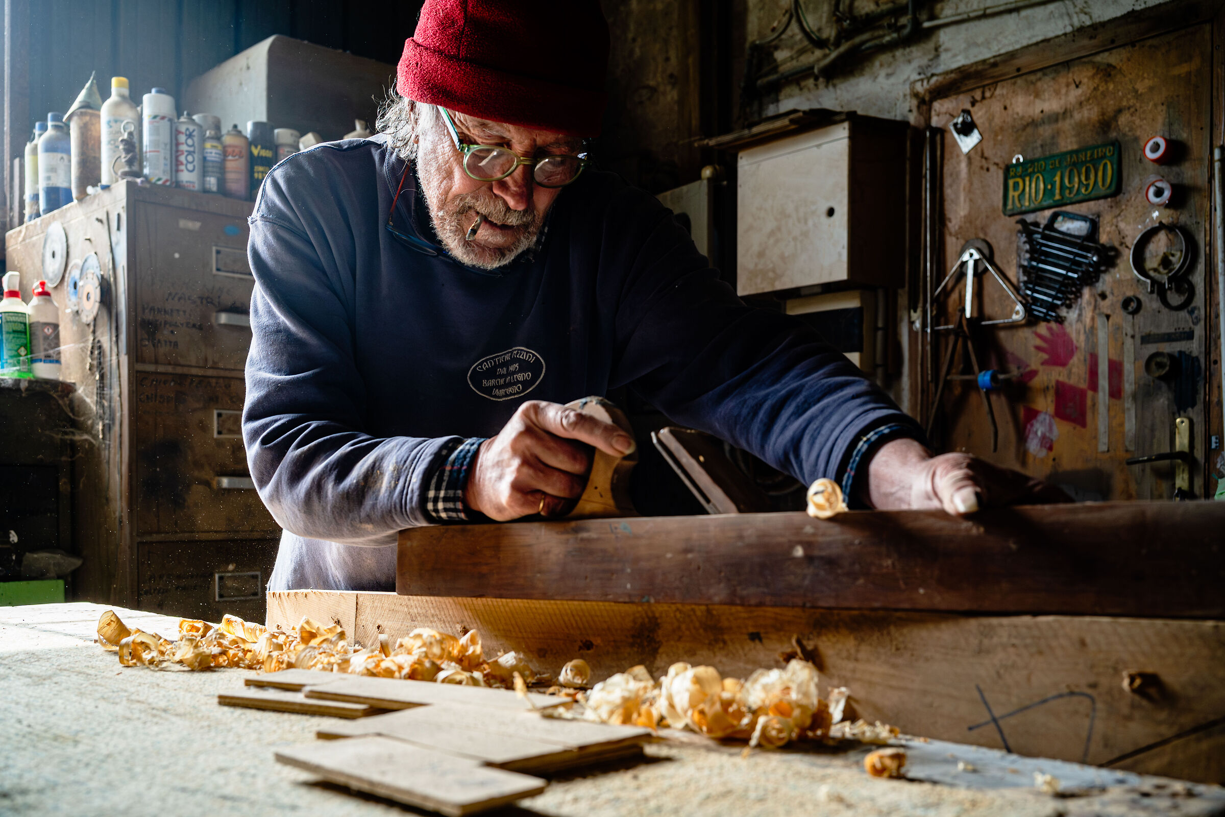"In Massimo's Shipyard"