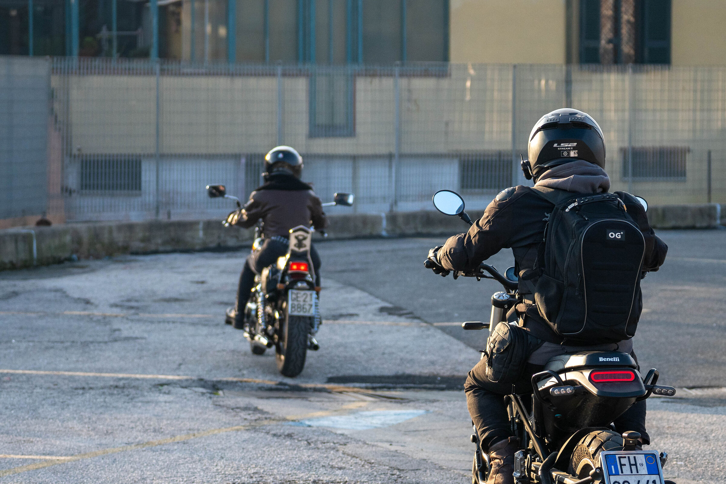 Le due moto