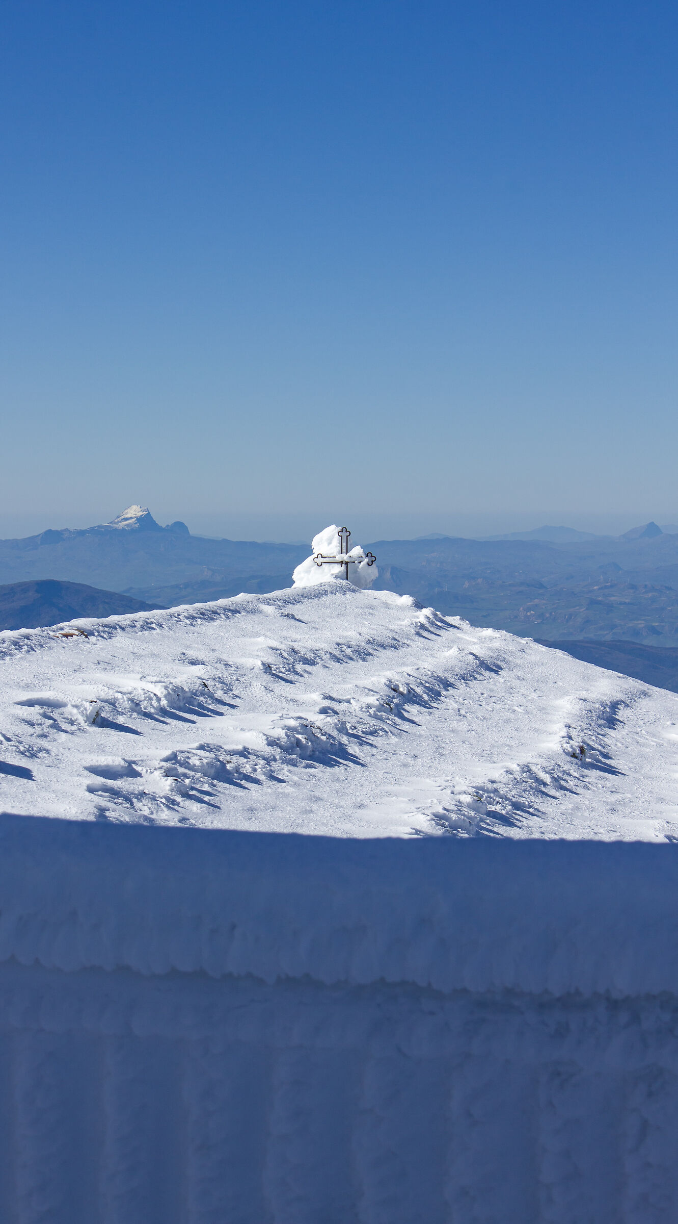 Snow on Monte Alto