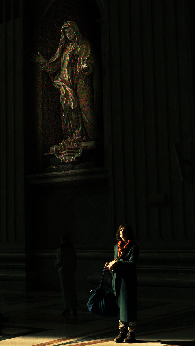 Caravaggio style (Vatican City, St. Peter's Basilica)