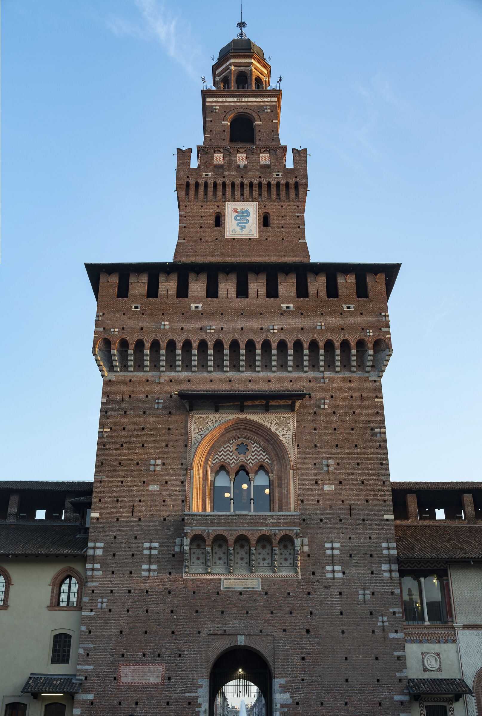 Torre del Filarete. 4 dicembre 2024. 16:08