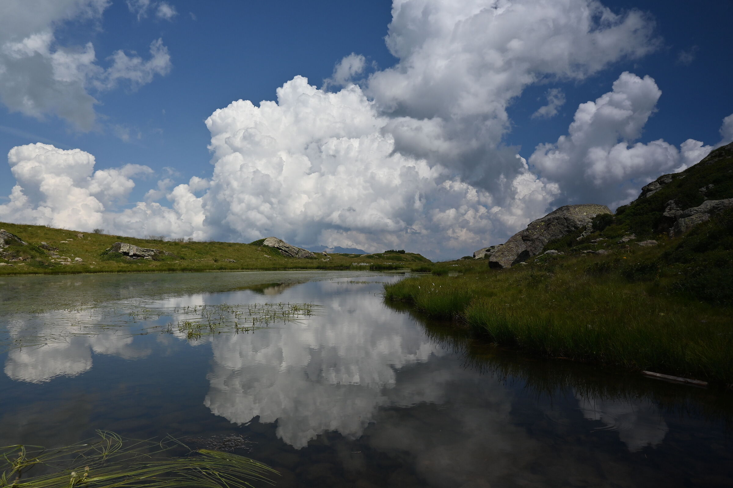 Alpine lakes and reflections