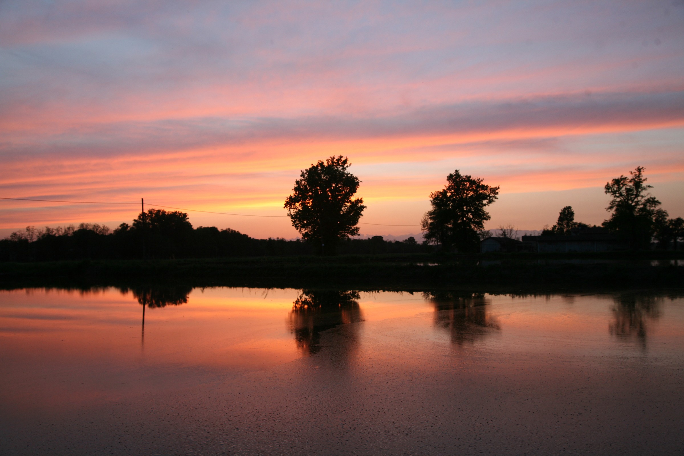 The somersault of the sunset