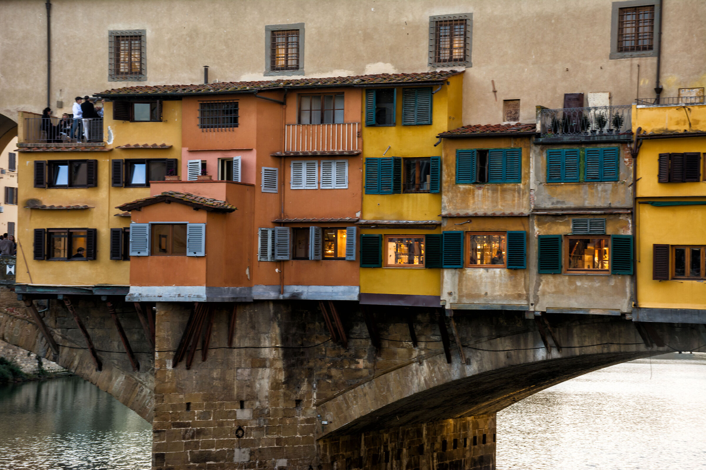 Le casette del Ponte Vecchio