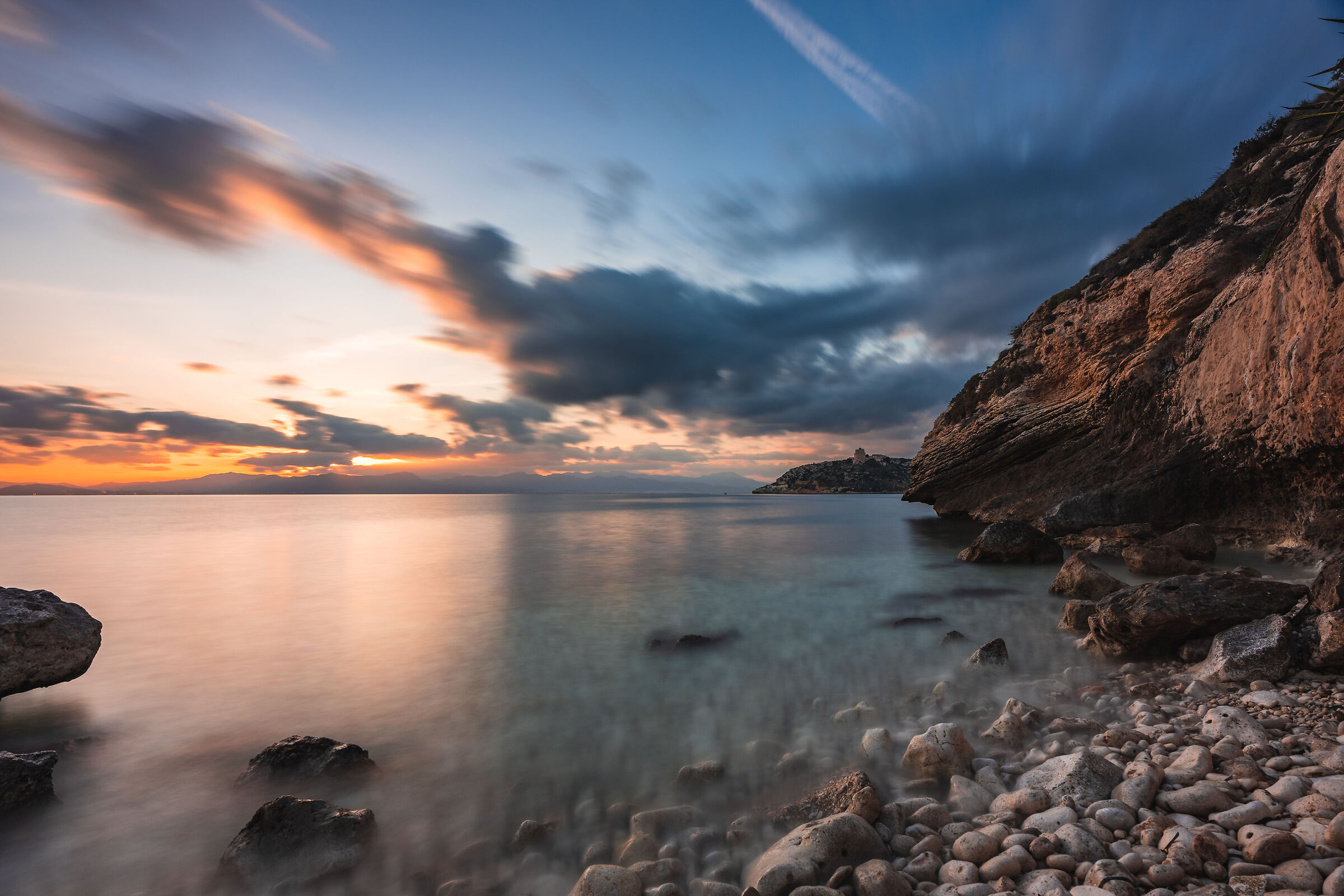 Sunset at la Pailote