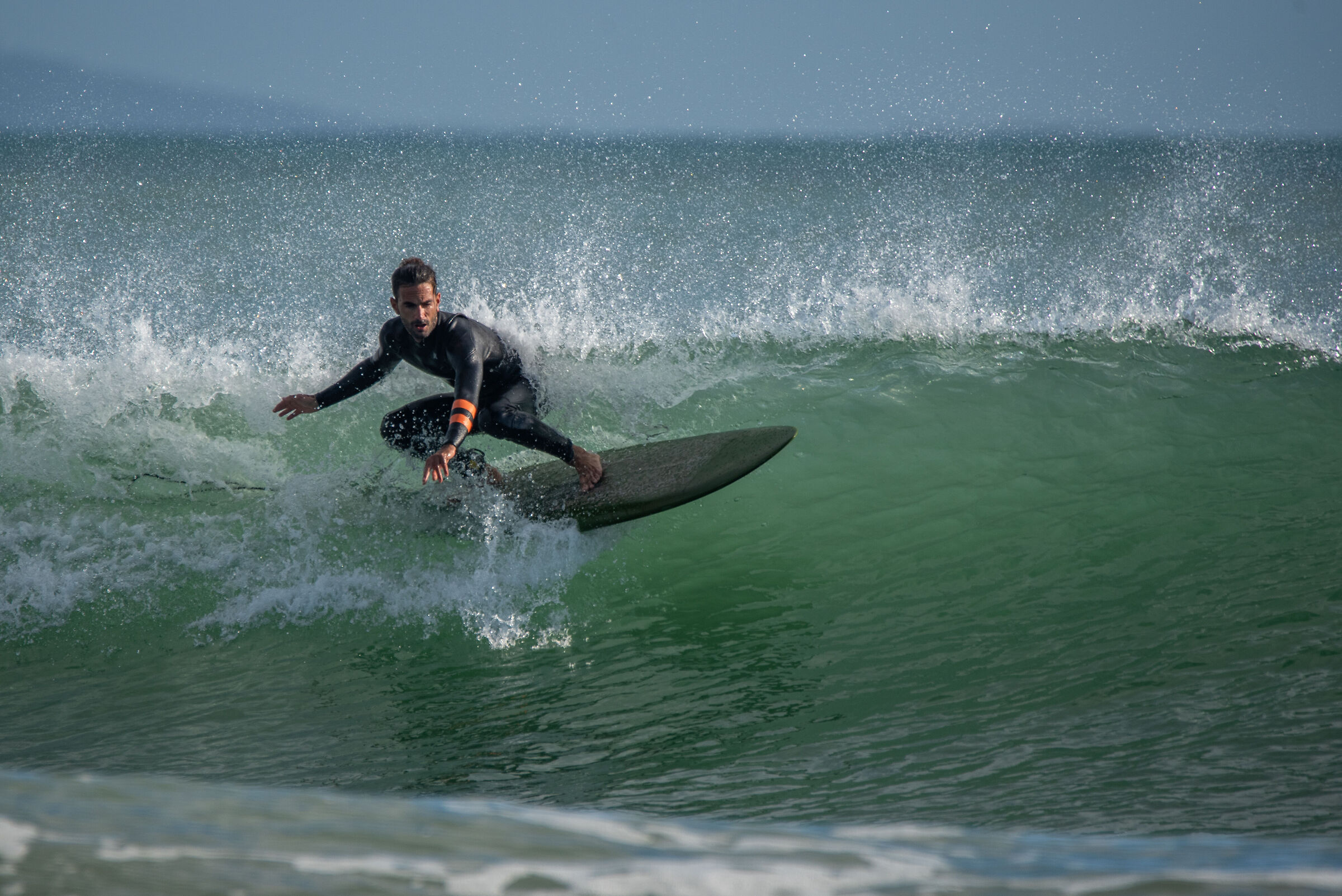 Surfing in Perelli (LI)