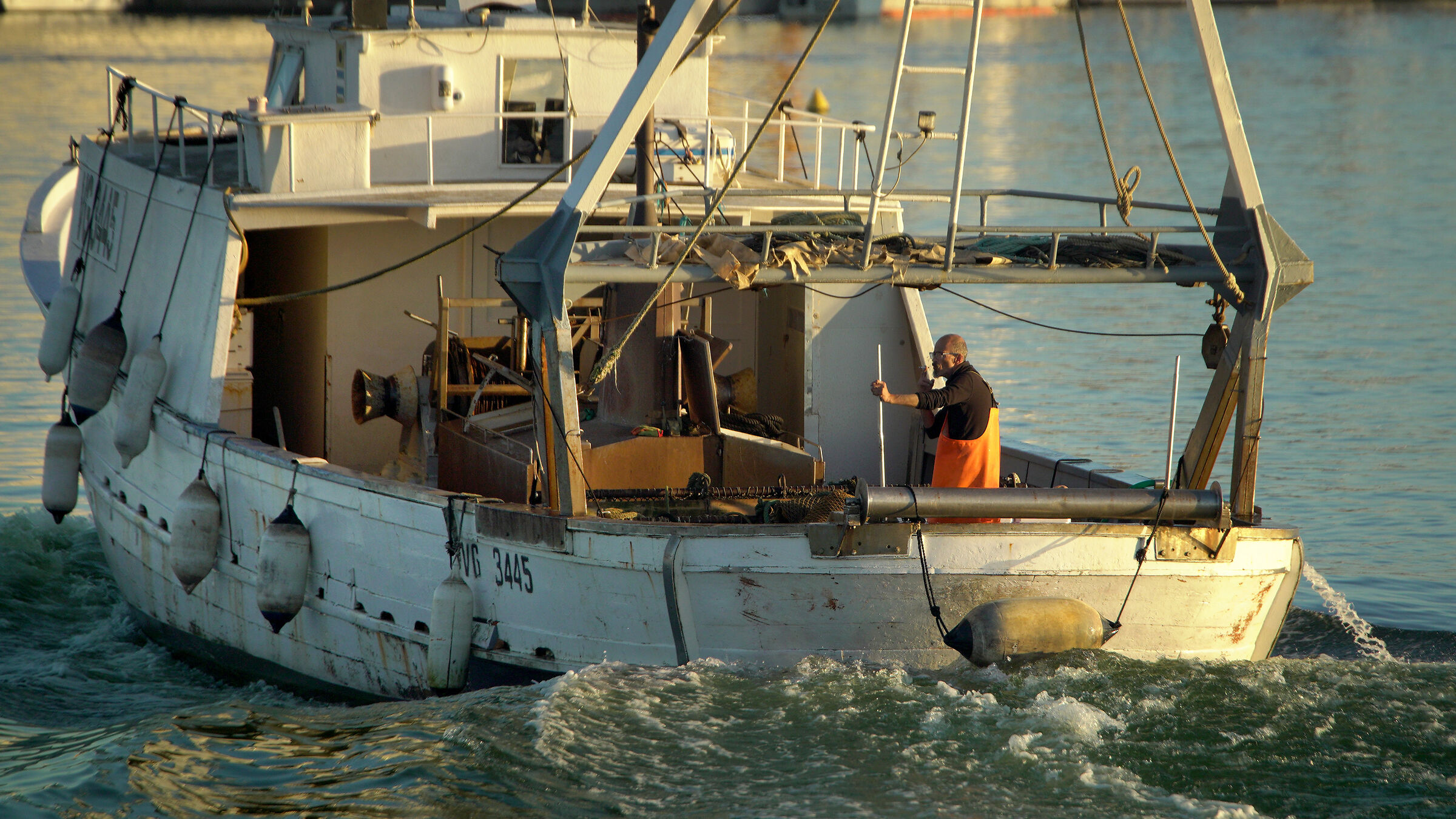 Il rientro dei pescatori