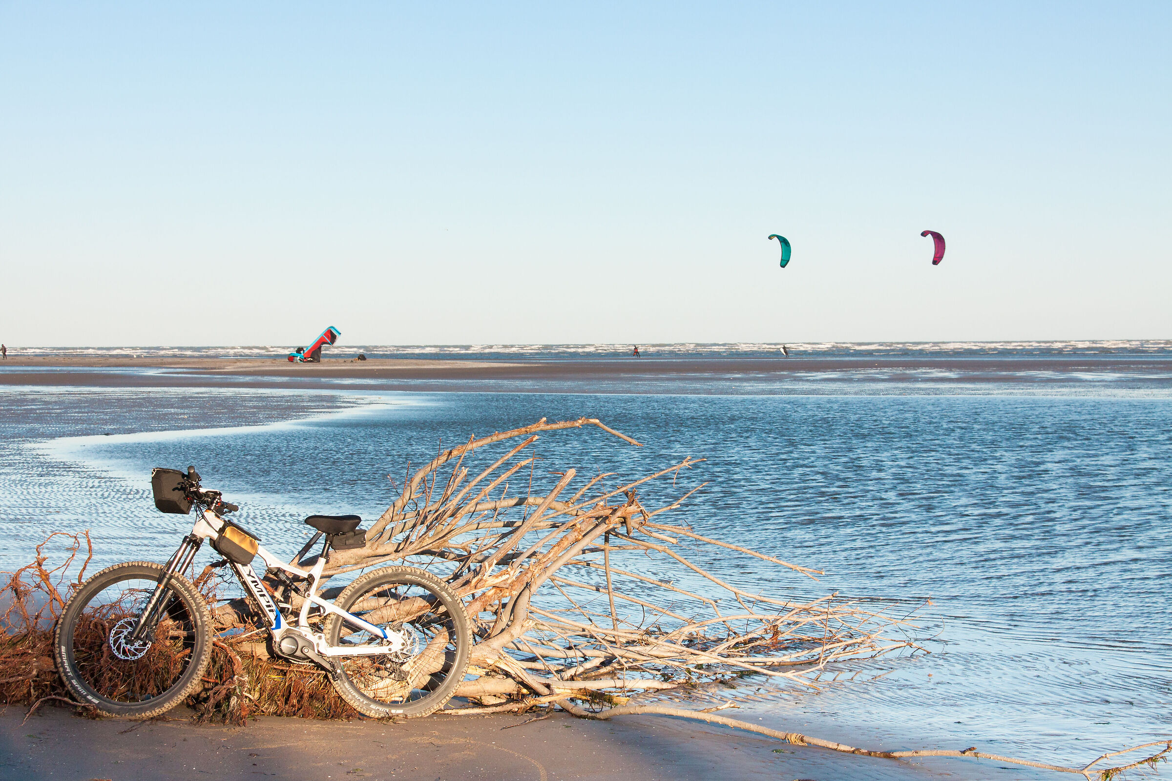 kitesurf a Porto Caleri, Rosolina (Ro)