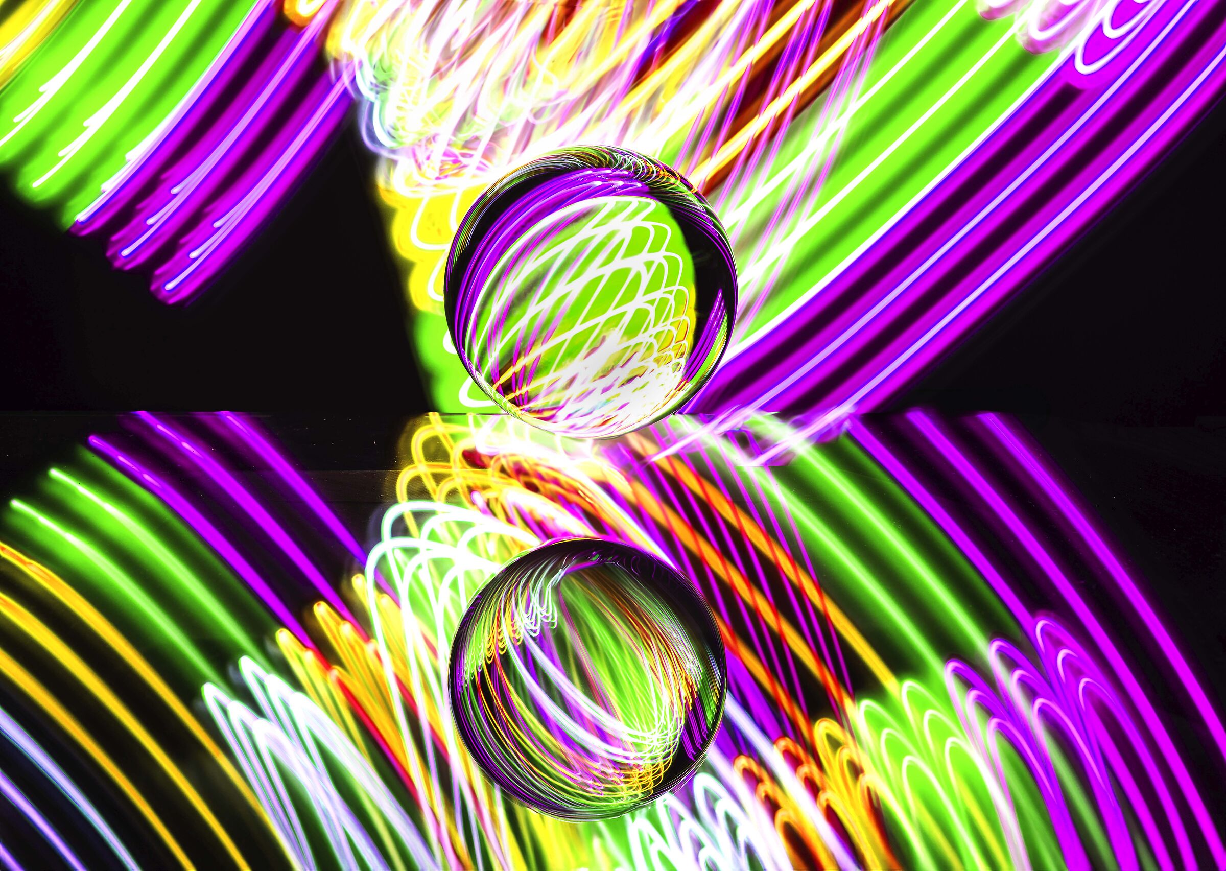 The two spheres