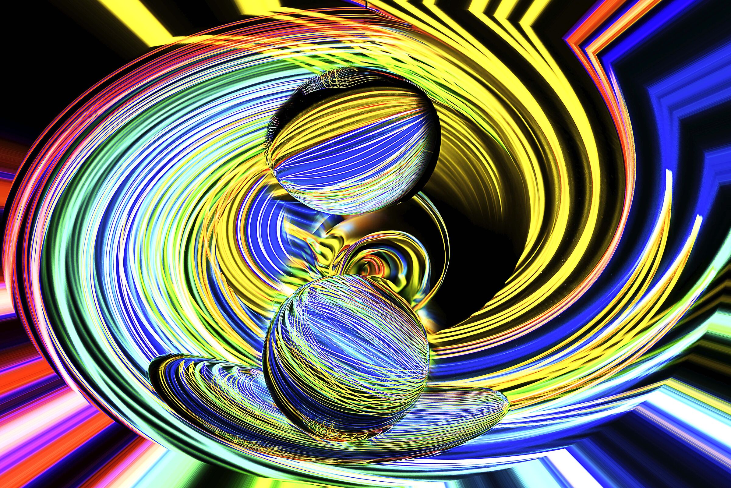 The two magic spheres of color