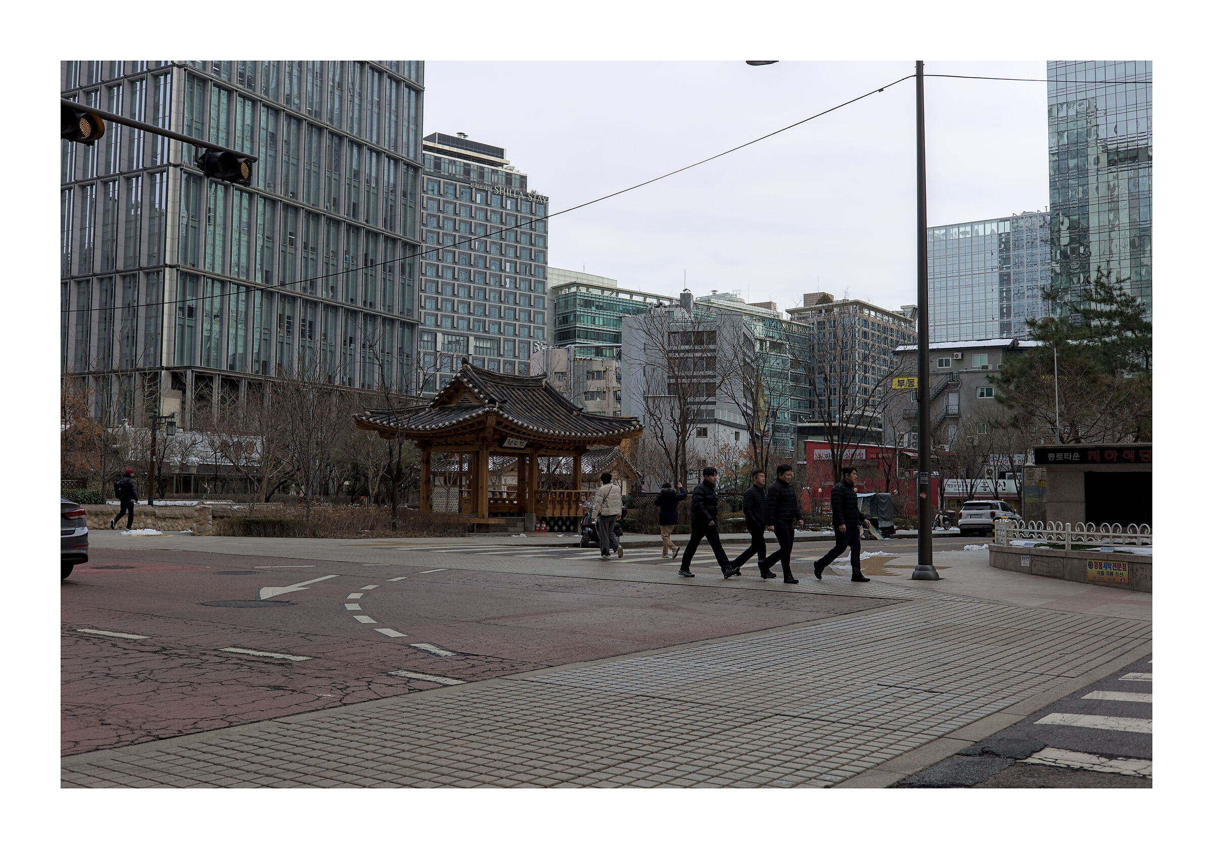 Ancient and modern in Seoul