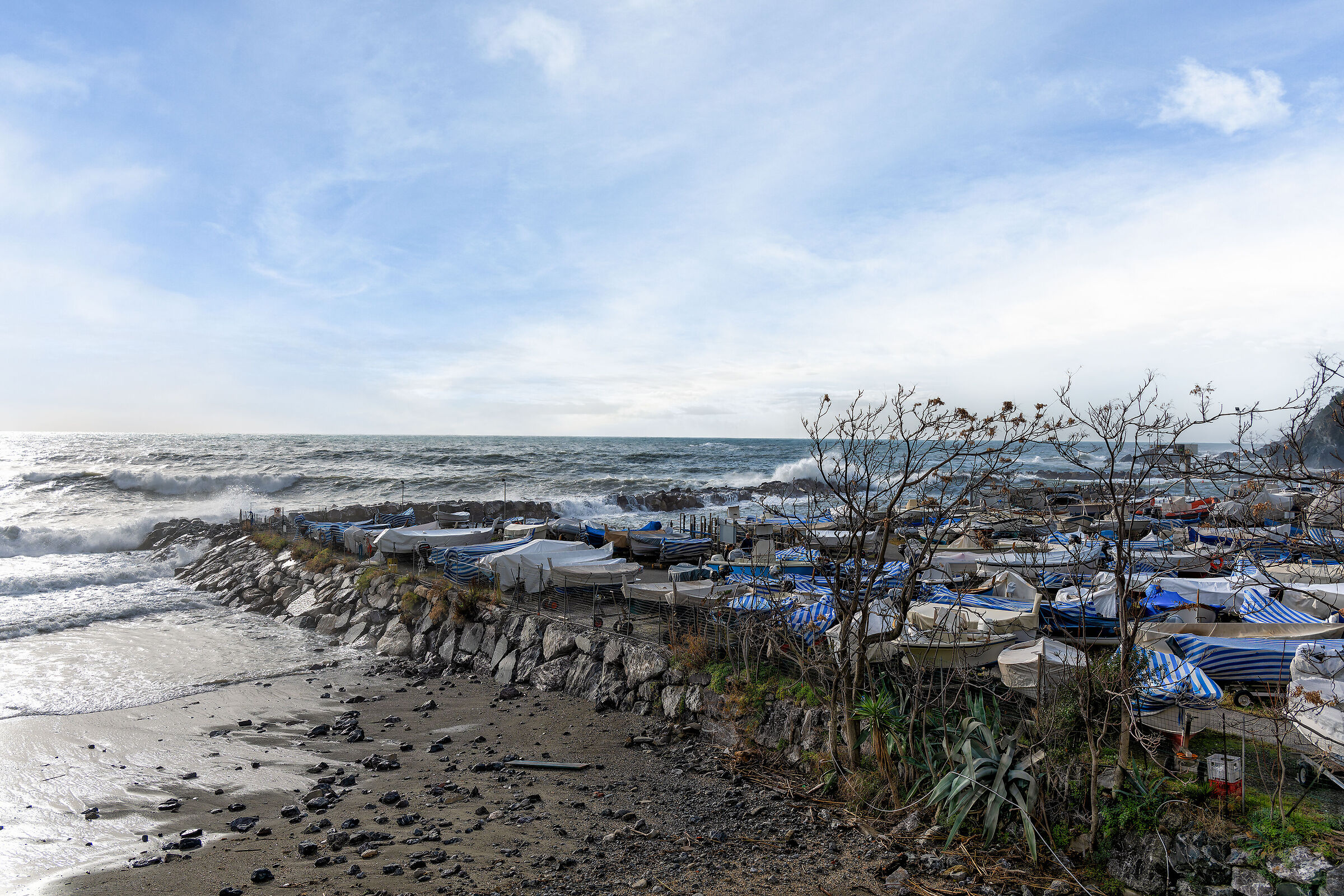 Variations of blue...