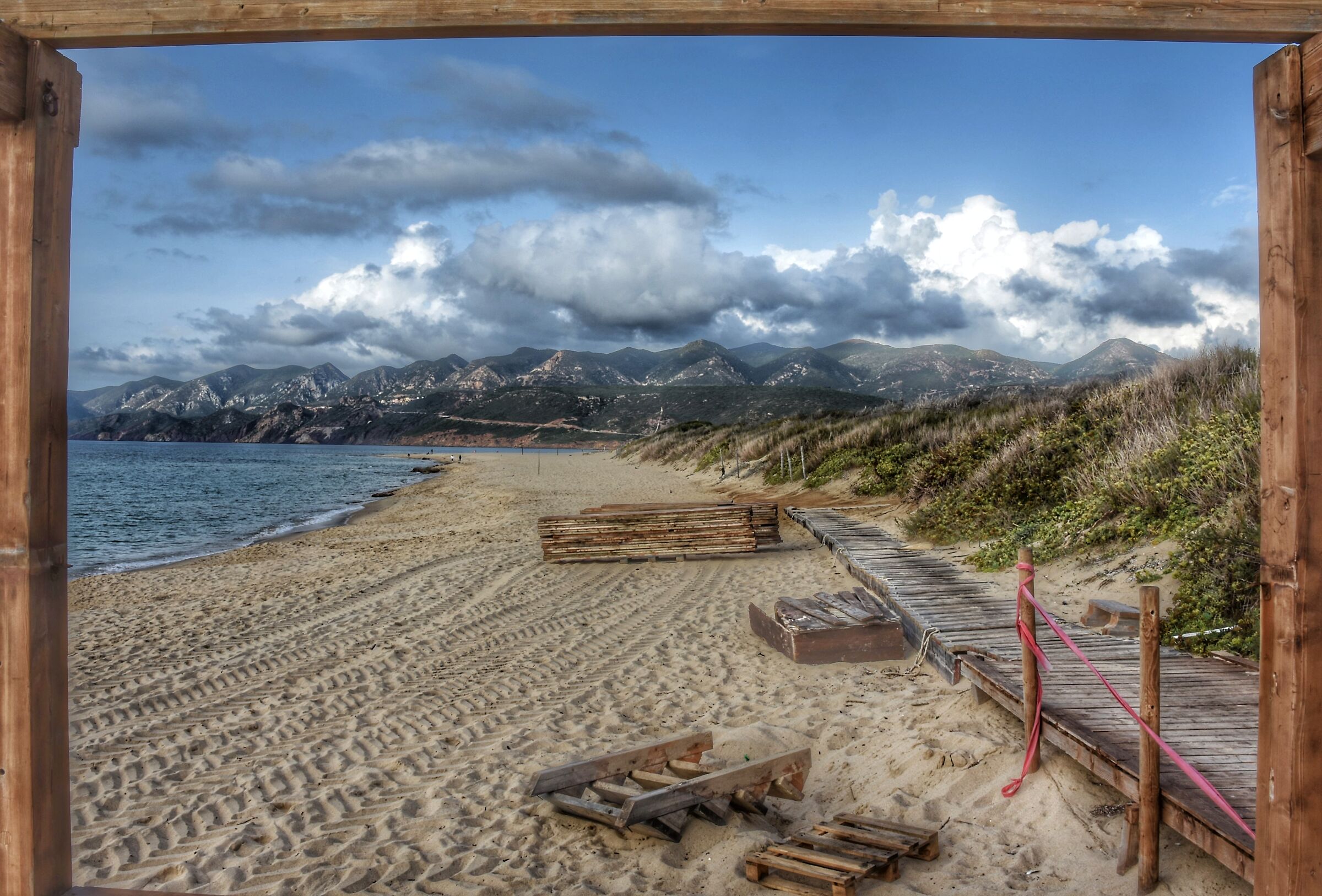 Incorniciare il mare