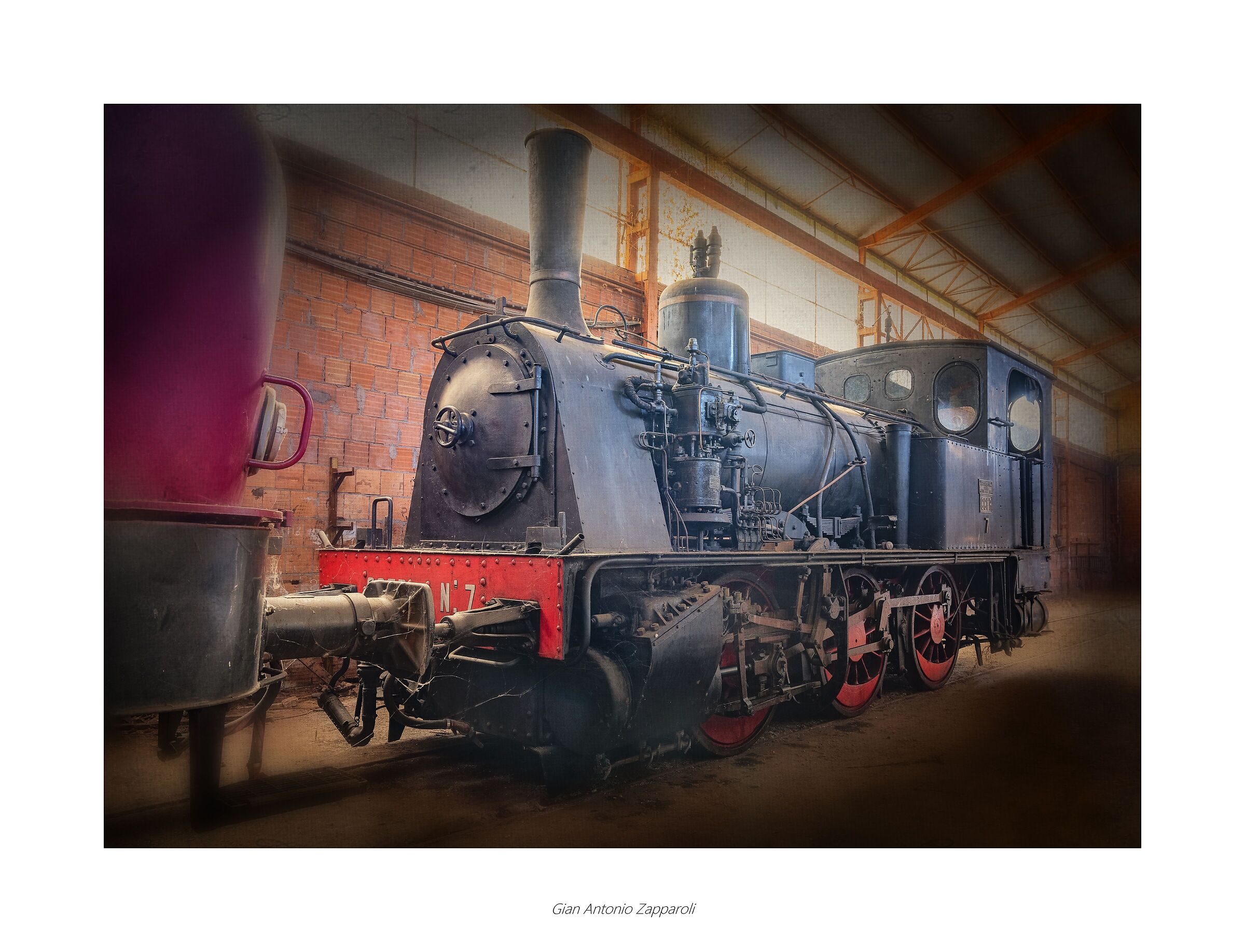 Henschel & Sohn steam locomotive year 1907