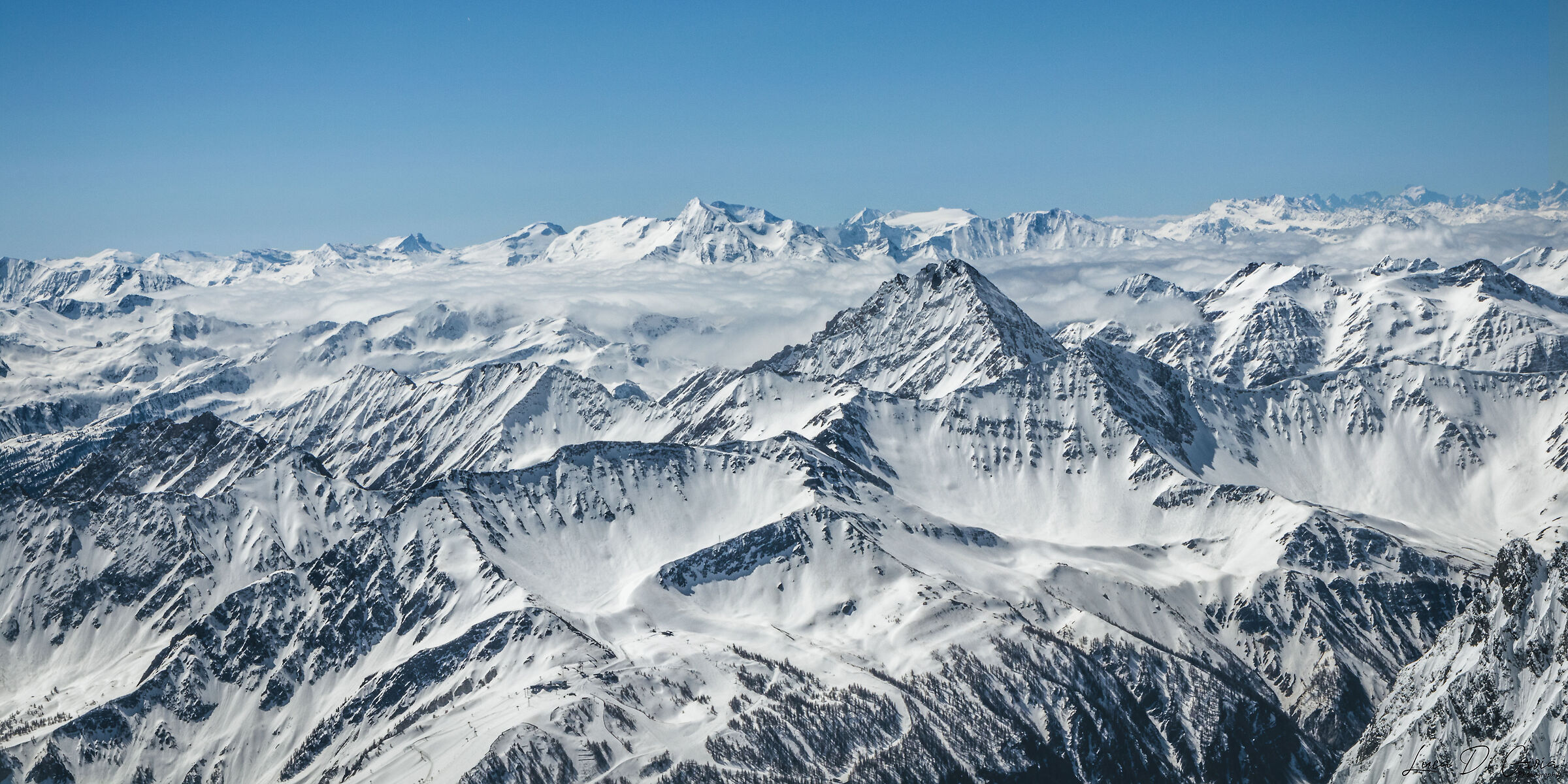 View from Mont Blanc