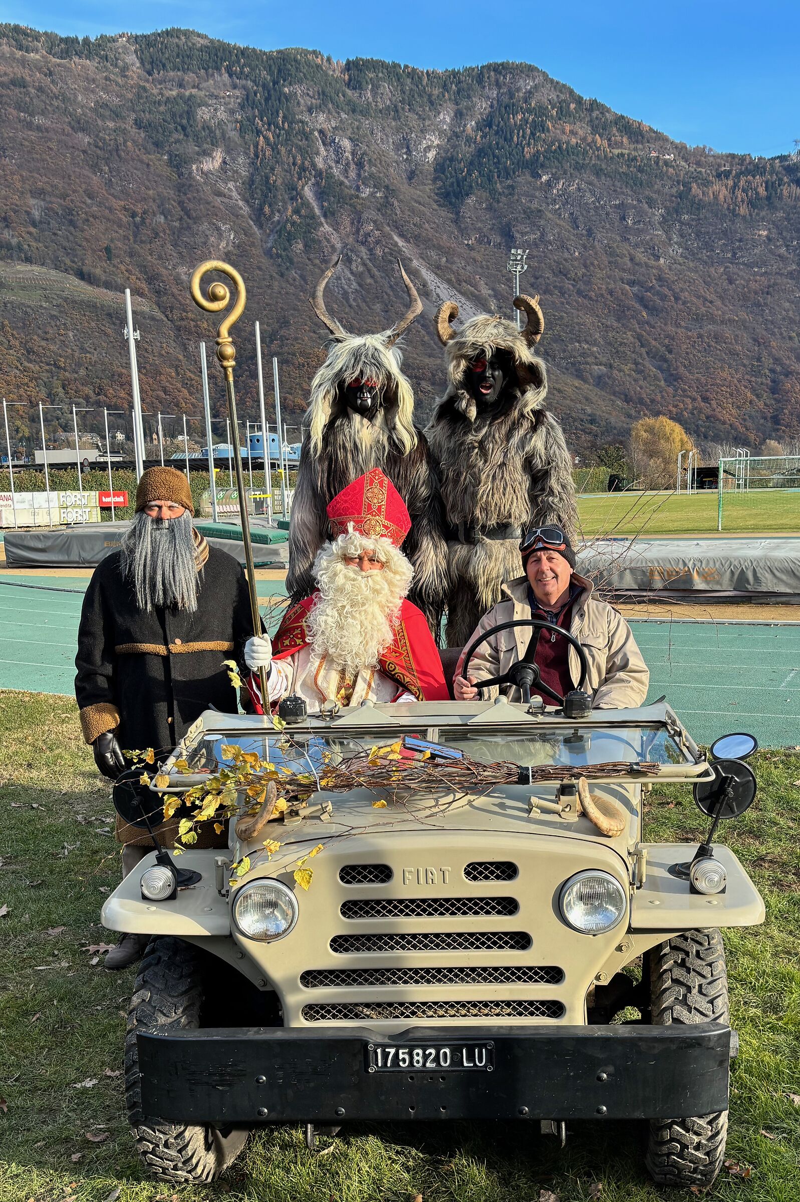 St. Nicholas on an important mission