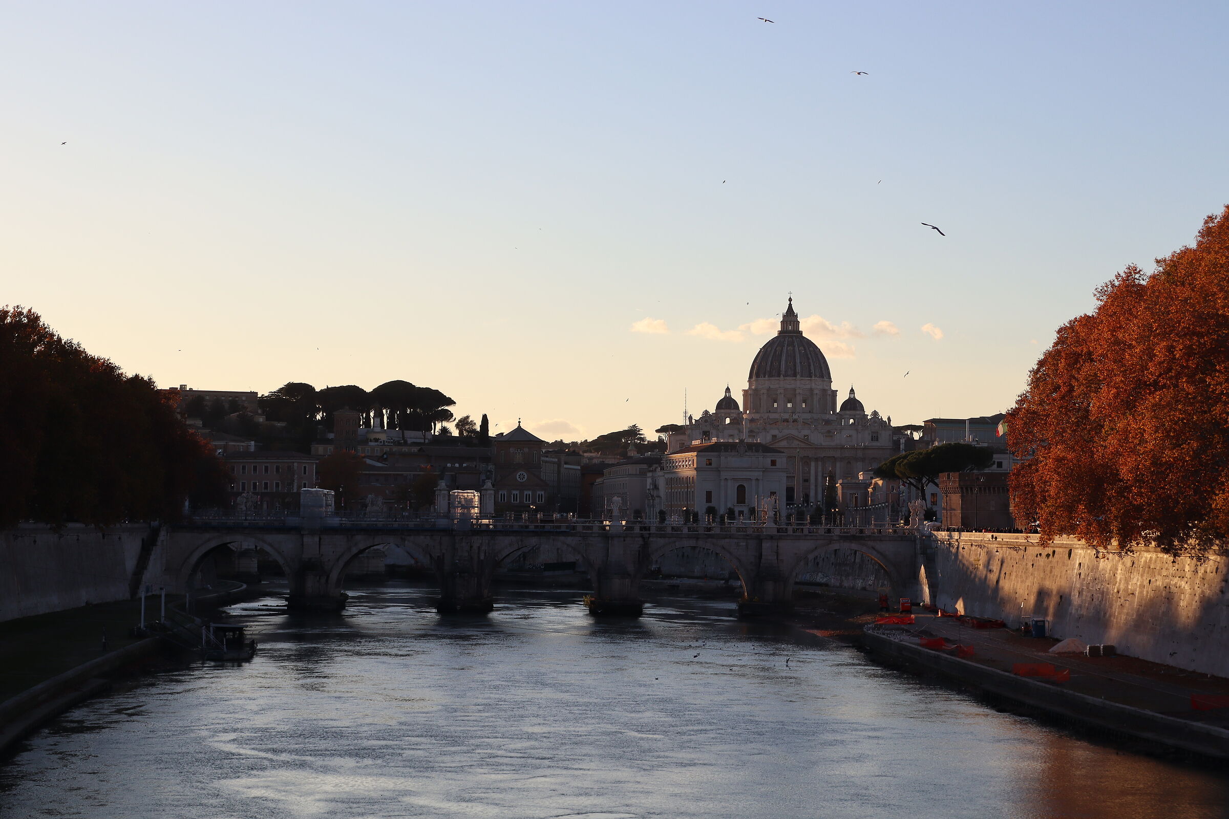 Roma all'imbrunire...