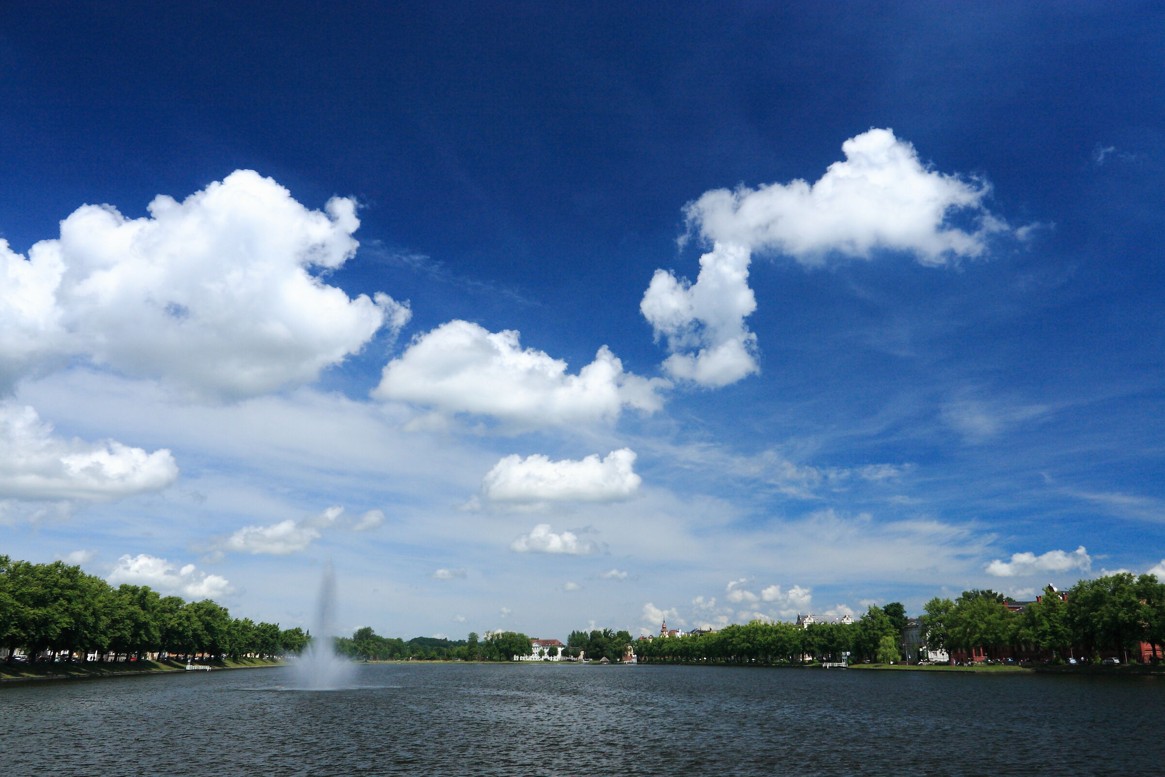 Pfaffenteich in Schwerin, Germany