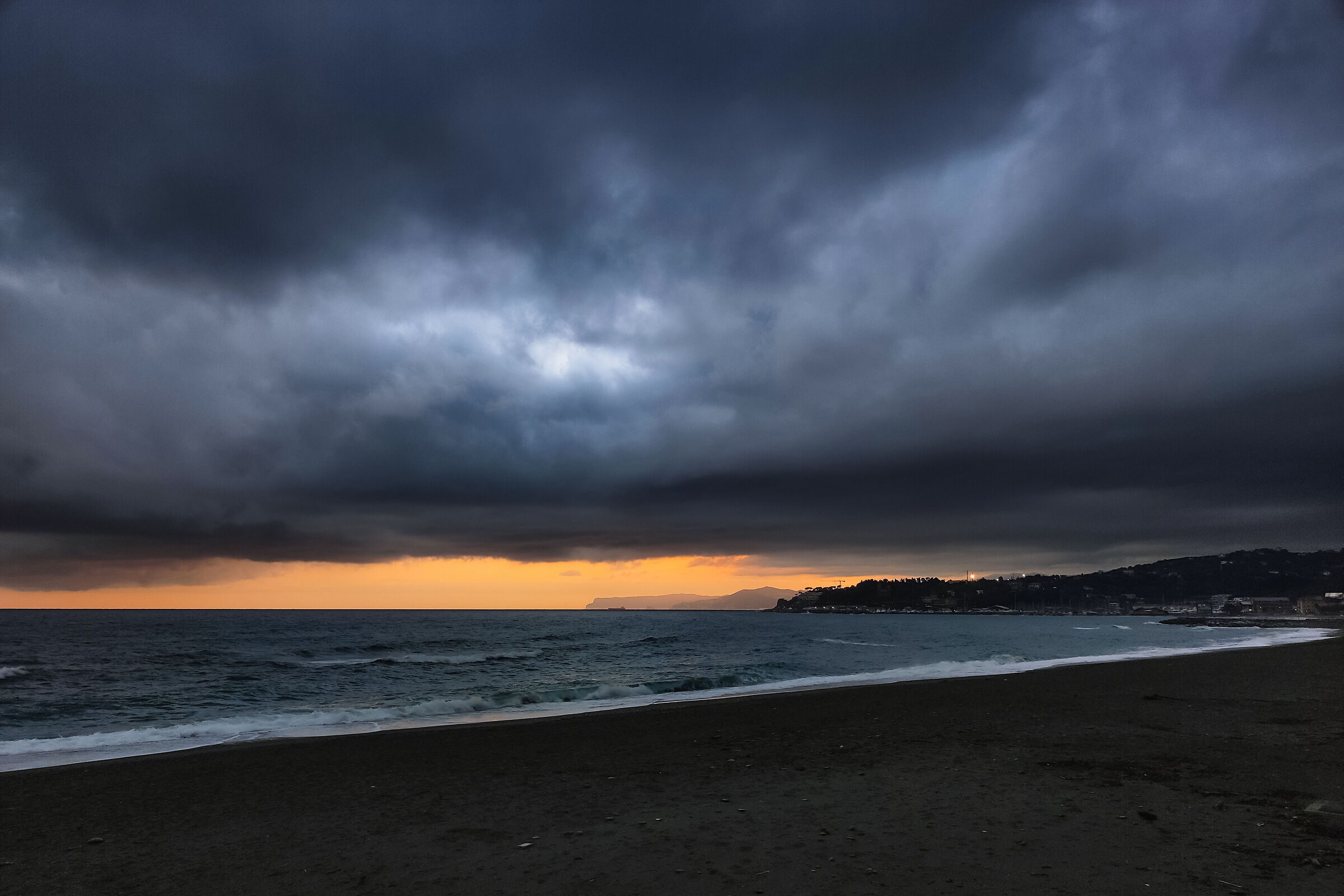The fiery language on Capo Noli