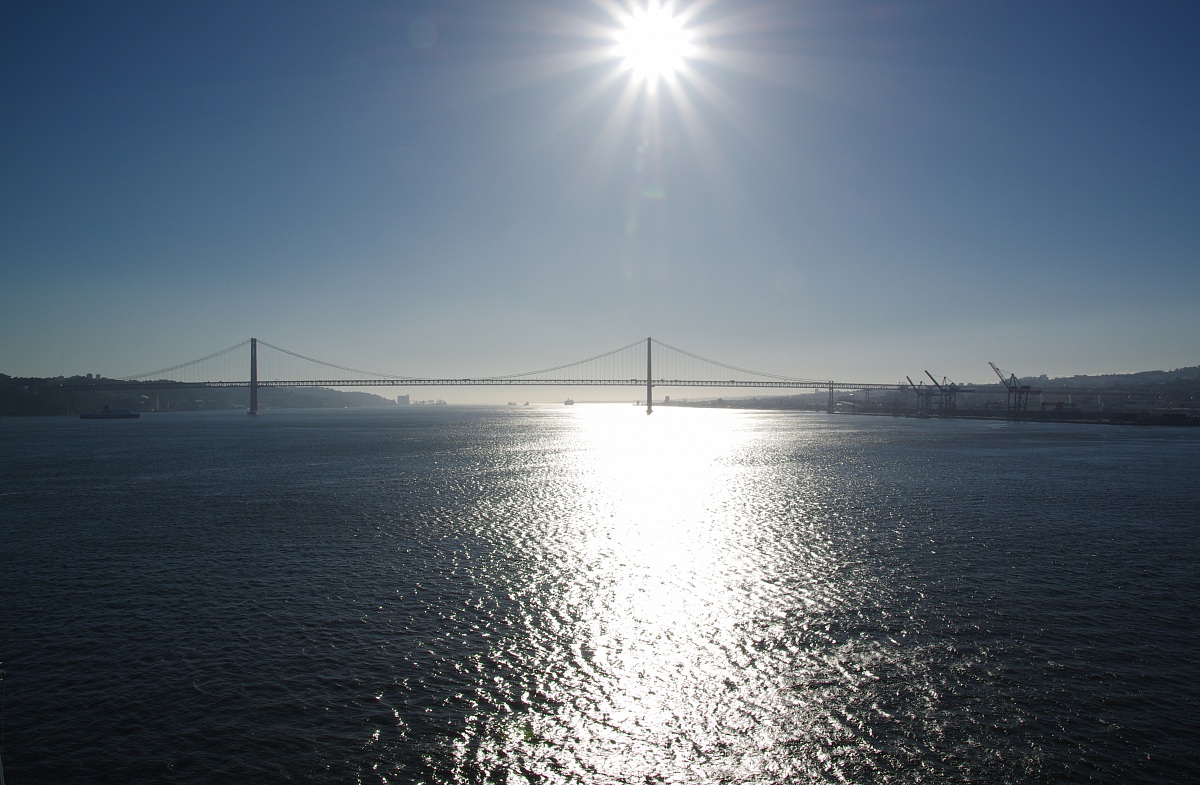 off the coast of Lisbon