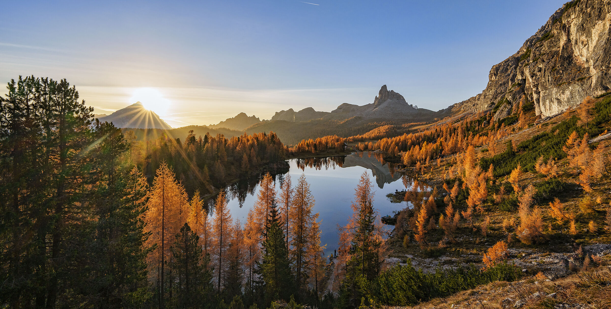 Autunno al lago Federa