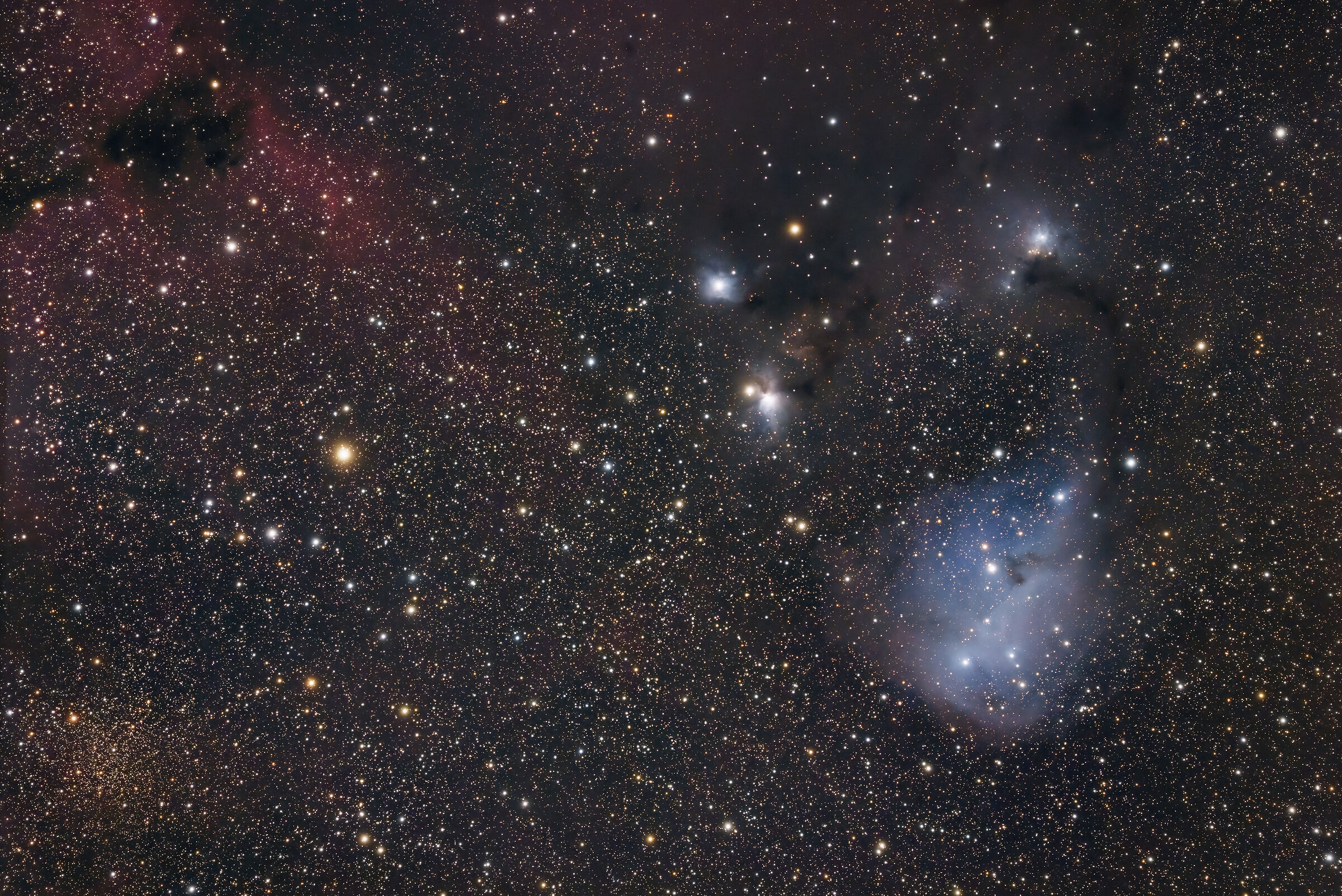 Dreyer nebula e dintorni