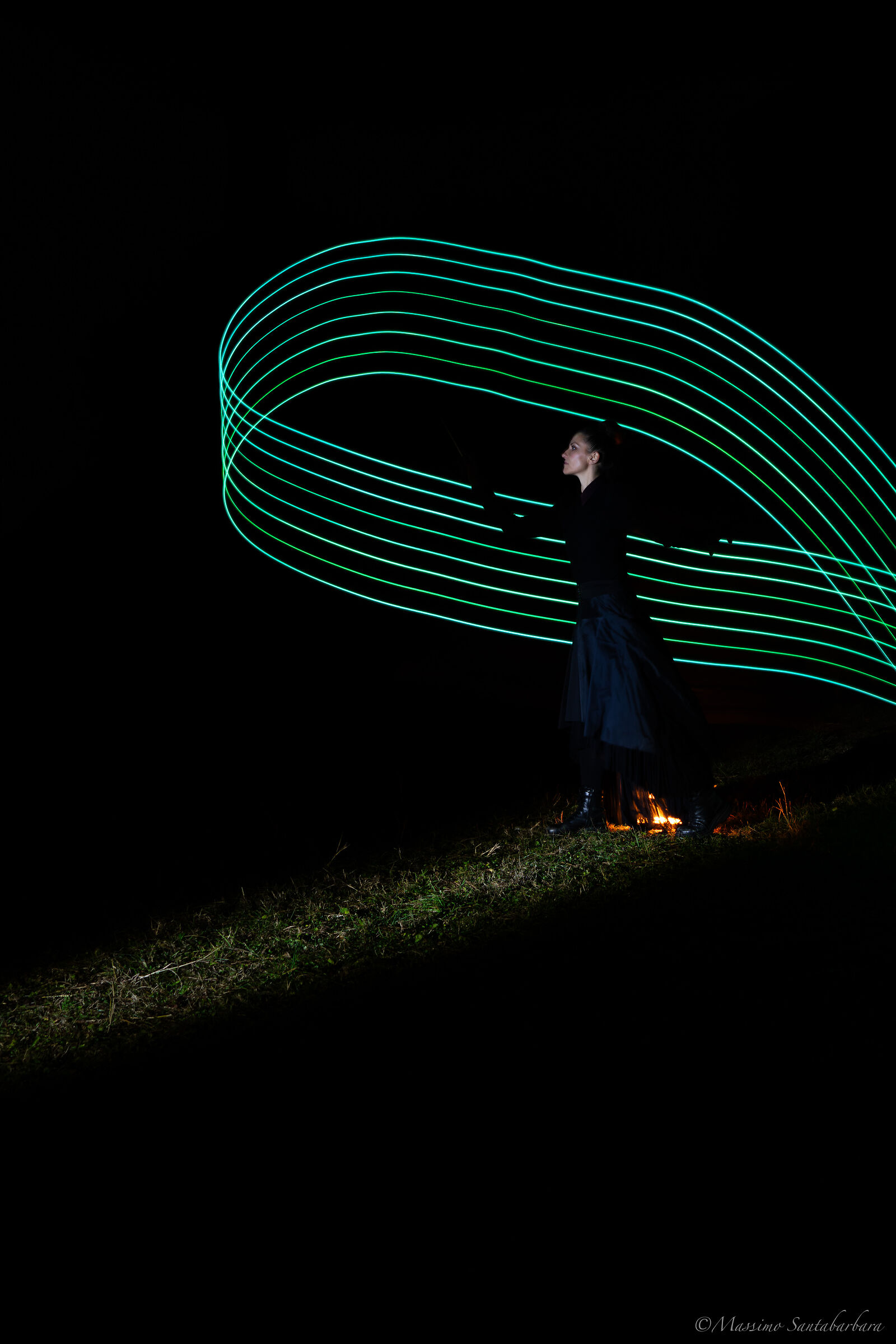 Light painting 12